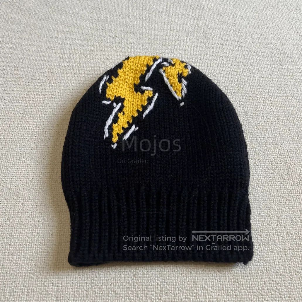 Prada Sz L Prada Pattern Stitch Knitwear Hat. Size ONE SIZE - 1 Thumbnail