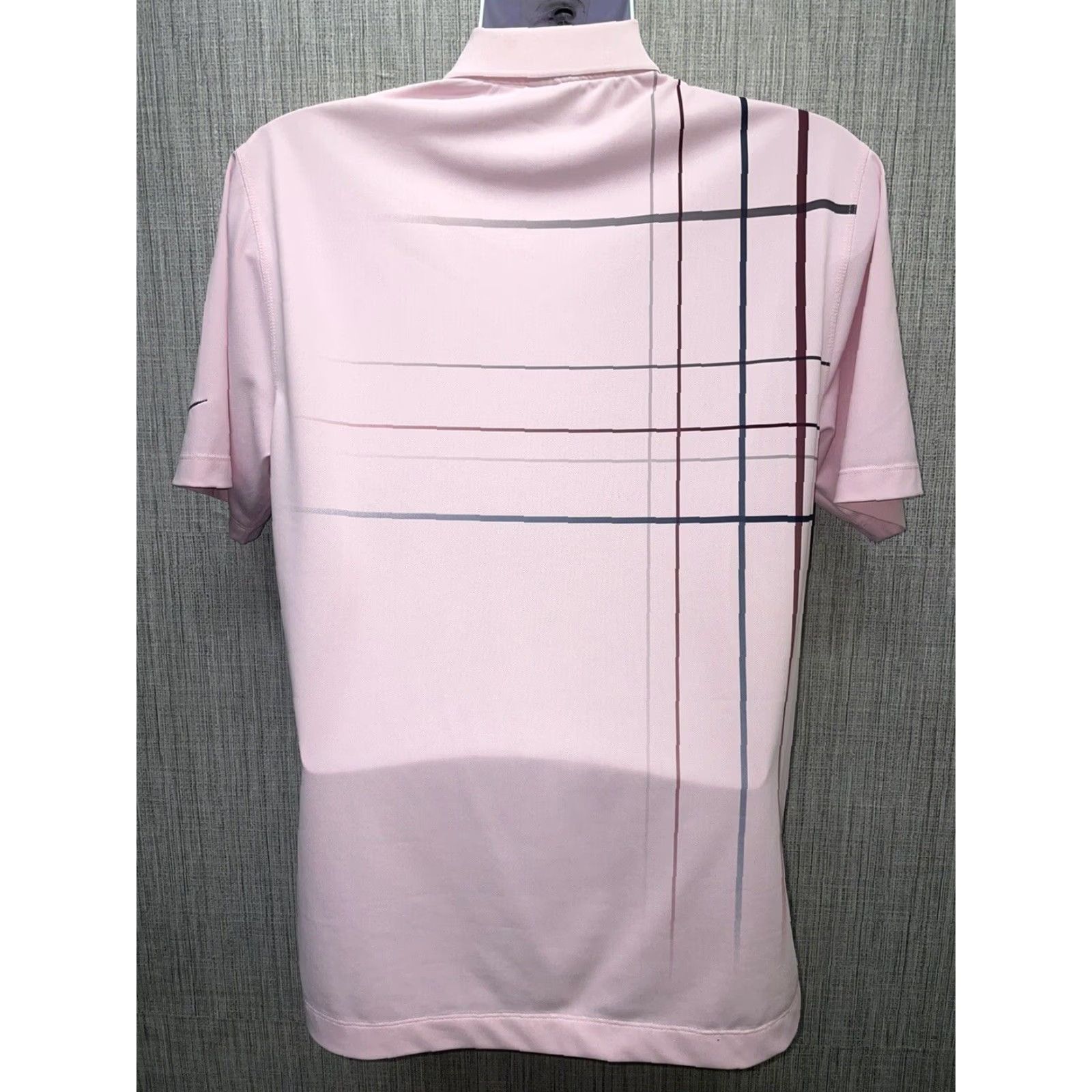 Nike NIKE GOLF Dri-Fit Pink Graphic Polo Adult Small Mens Size US S / EU 44-46 / 1 - 7 Thumbnail