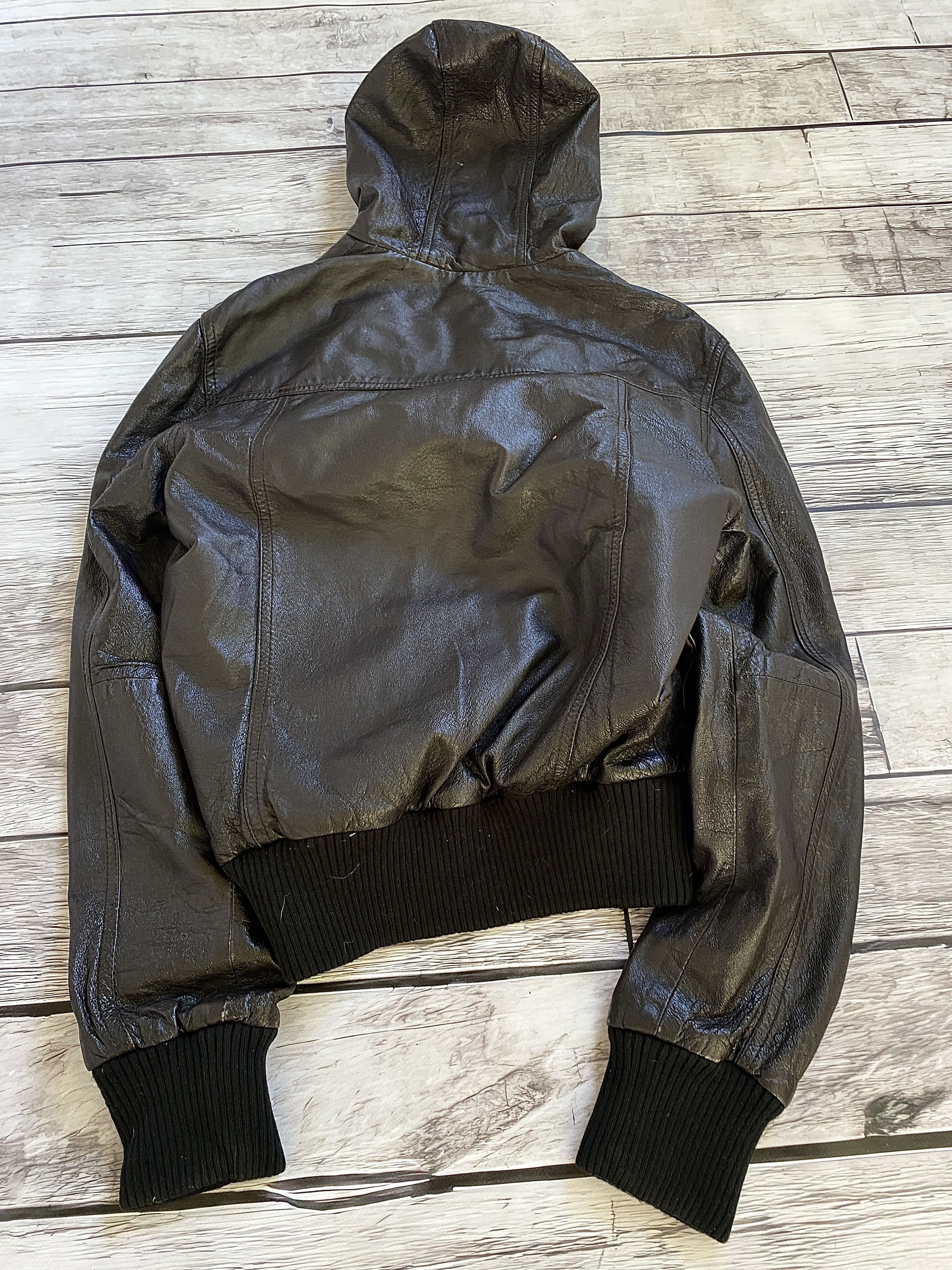 Hysteric Glamour SICK🤯 Balenciaga Style Opium Leather Jacket With Hood y2k Size US M / EU 48-50 / 2 - 6 Thumbnail