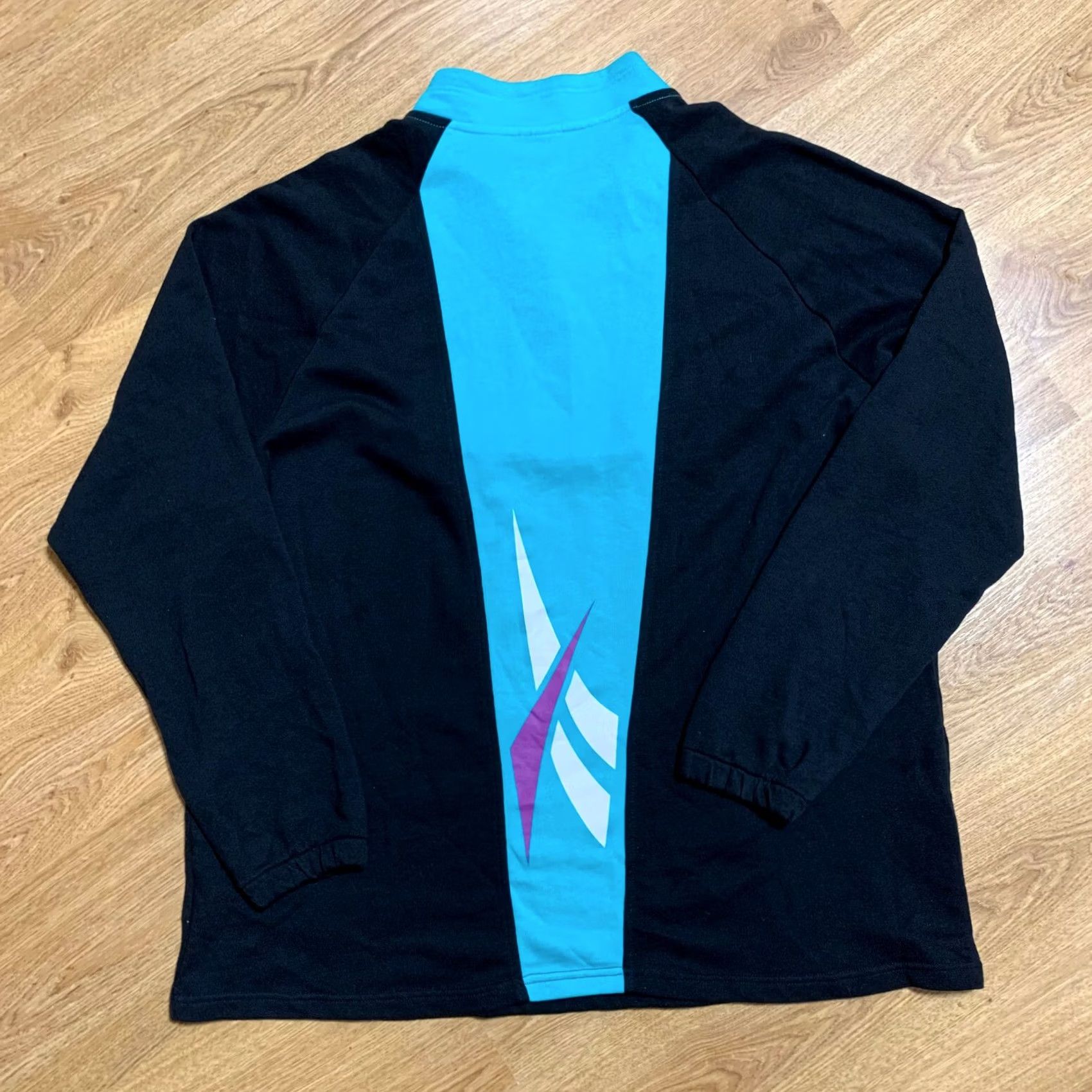 Reebok Reebok Classic Colorblock Retro Pullover Sweatshirt Mens XL Logo Big Size XS? Size US XL / EU 56 / 4 - 2 Thumbnail