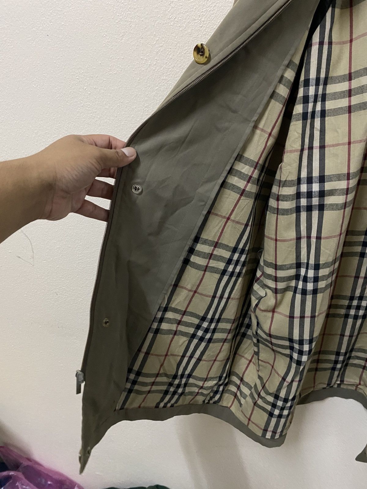 Burberry Vtg Burberry Made in usa Size US L / EU 52-54 / 3 - 5 Thumbnail