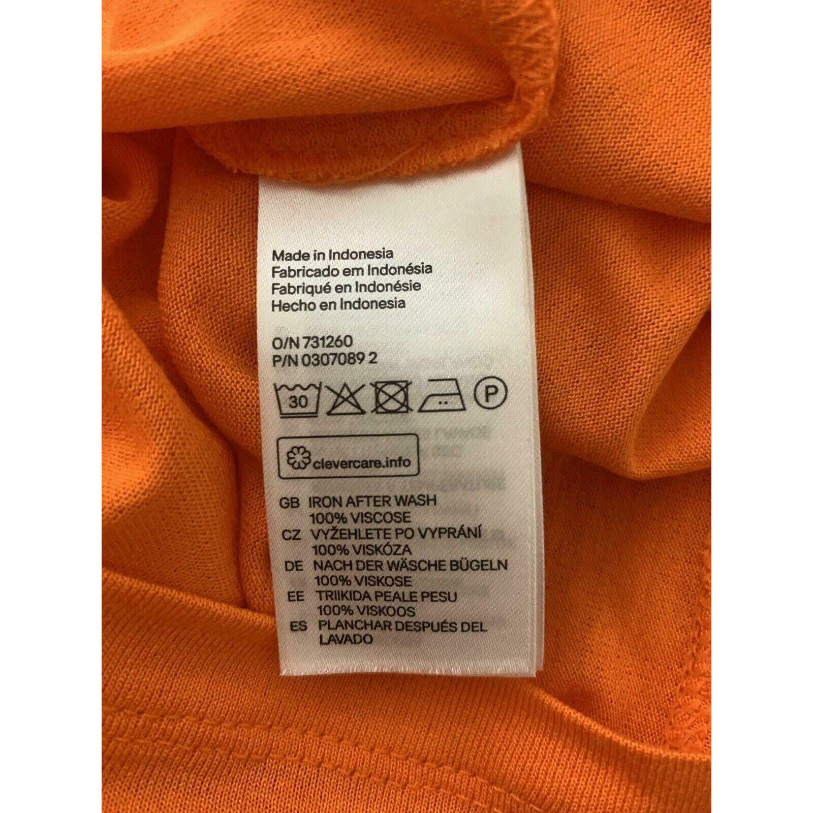H&M H&M orange tank casual mini dress Size Small Size S / US 4 / IT 40 - 3 Thumbnail