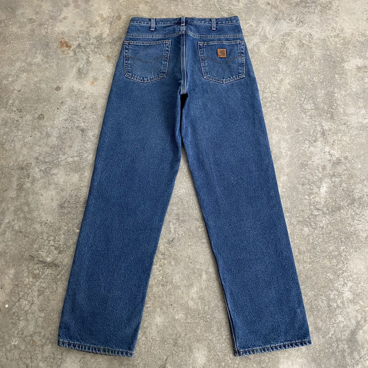 Carhartt Vintage Carhartt Blanket Lined Relaxed Fit Denim Jeans Size US 32 / EU 48 - 13 Thumbnail