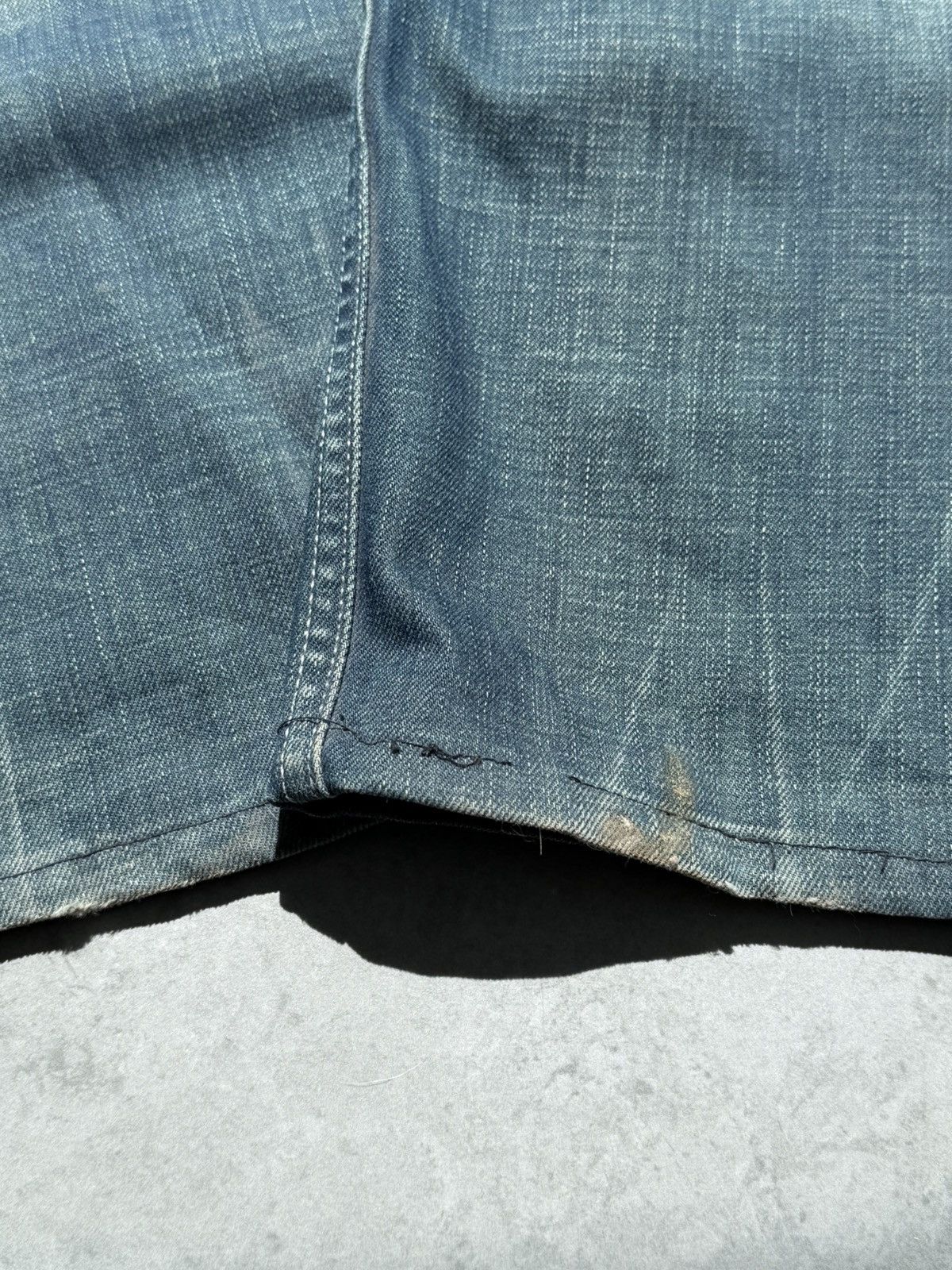 Levi's Vintage Levis Engineered Buckel Back Washed Denim Jeans Size US 34 / EU 50 - 11 Thumbnail