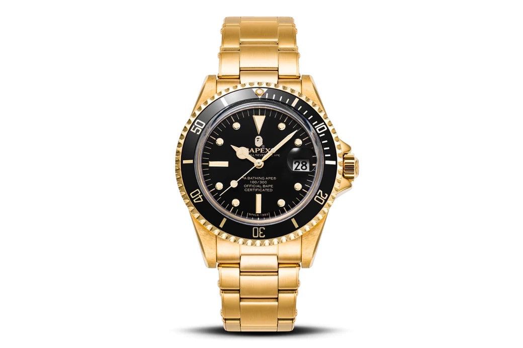 image of Bape Bapex Watch, Men's