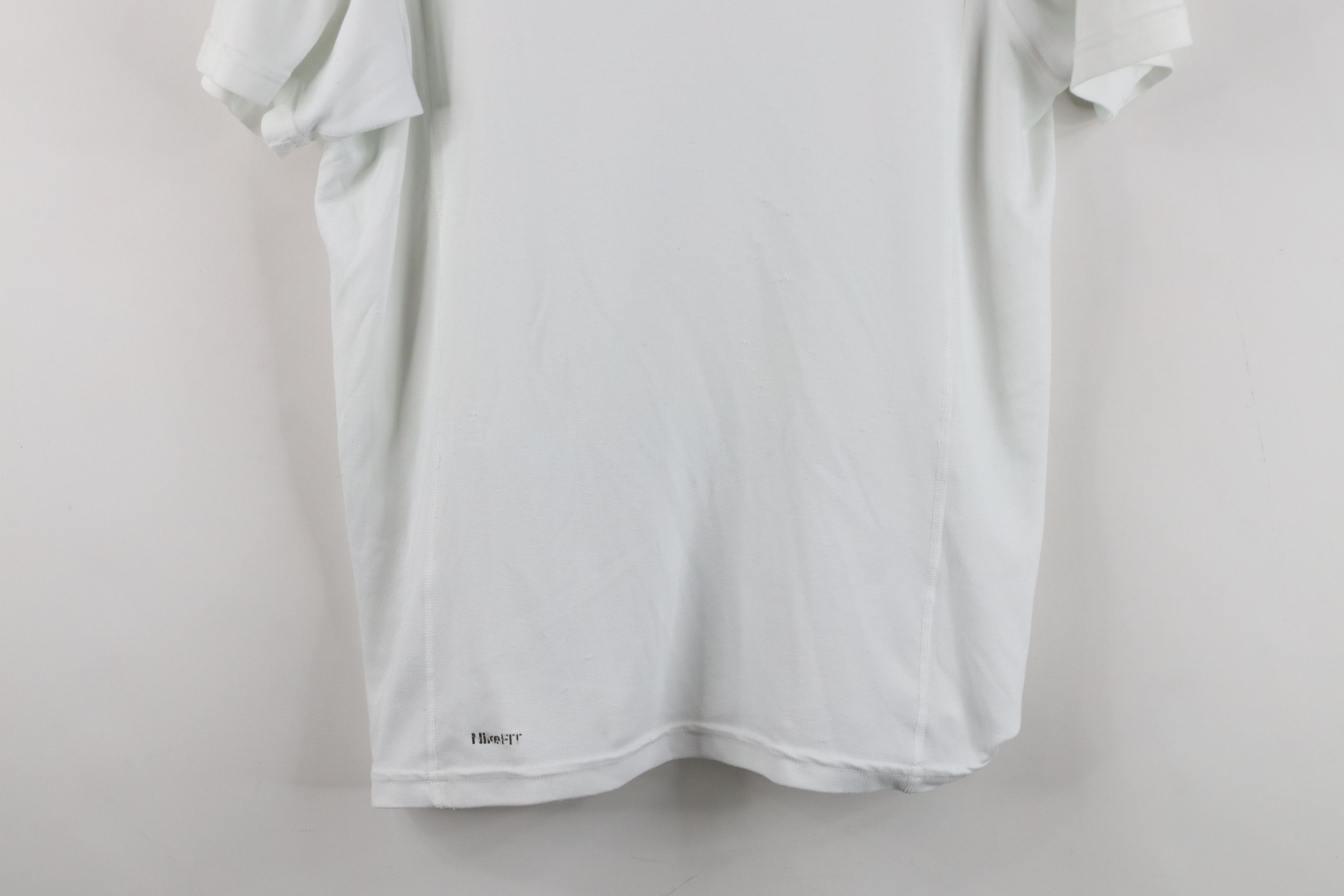 Nike Vintage Nike Travis Scott Mini Swoosh Knit T-Shirt White Size US S / EU 44-46 / 1 - 3 Thumbnail
