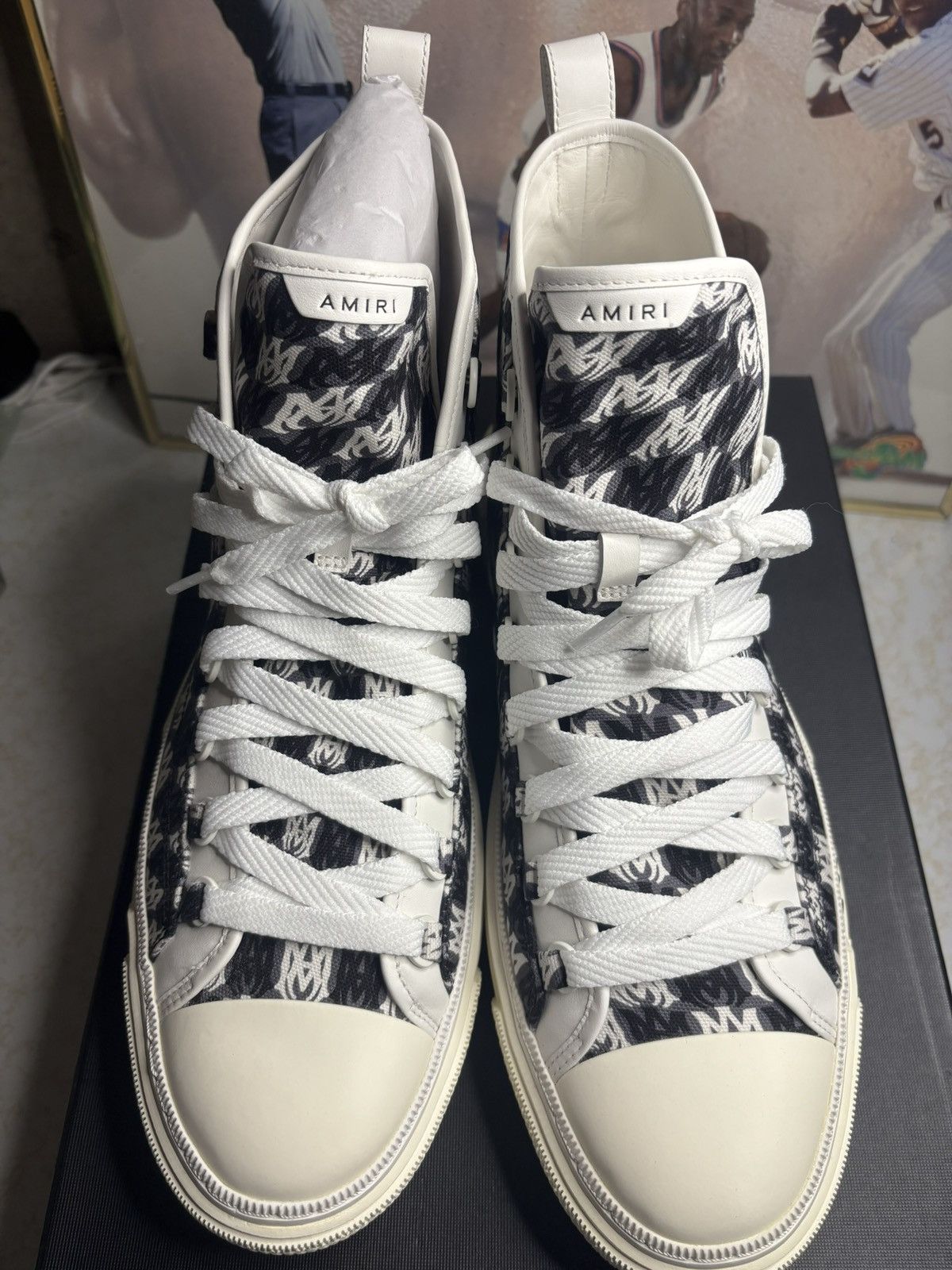 Amiri Amiri Court High Size US 13 / EU 46 - 2 Thumbnail