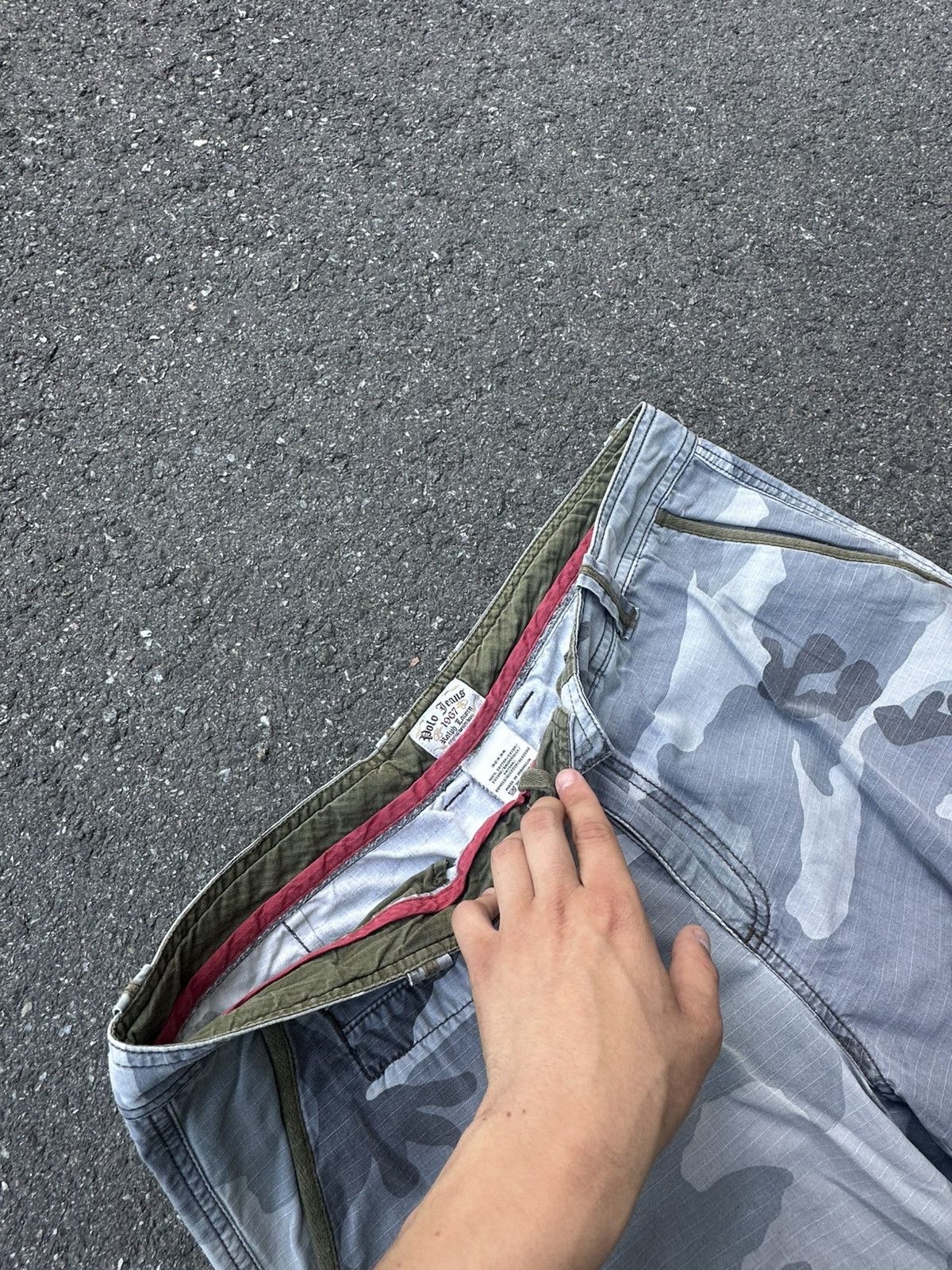 Polo Ralph Lauren Polo Ralph Lauren Baggy Camo Avantgarde Y2K Pants Size US 32 / EU 48 - 7 Thumbnail