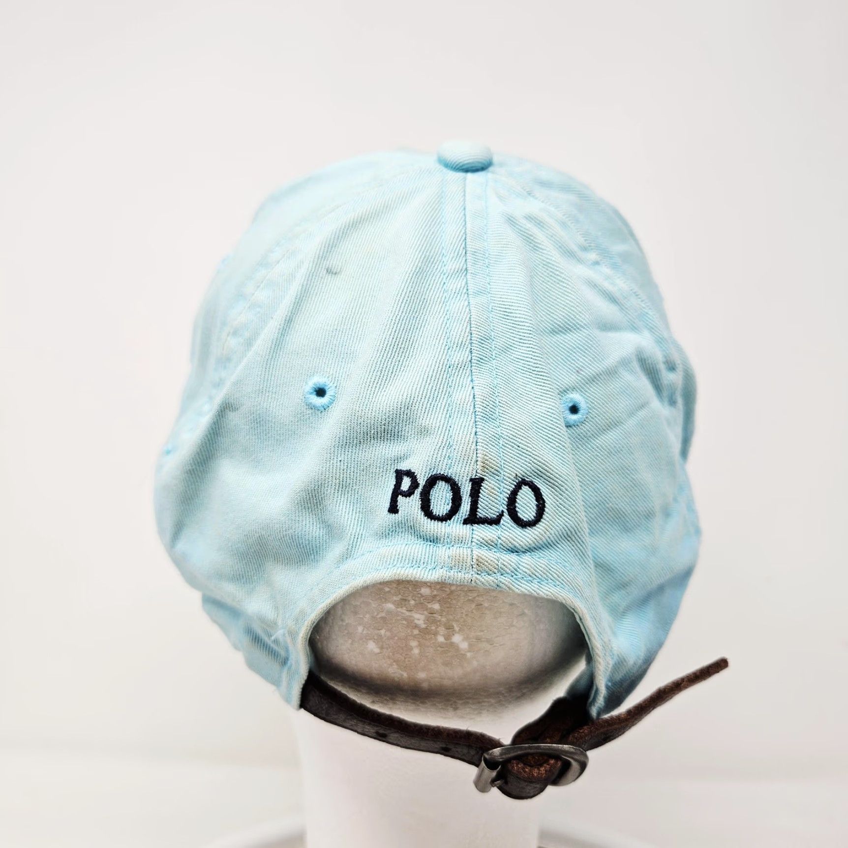 Polo Ralph Lauren Polo Ralph Lauren Hat Cap Baseball Strap Back One Size Blue Mens Pony Logo Size US M / EU 48-50 / 2 - 4 Thumbnail