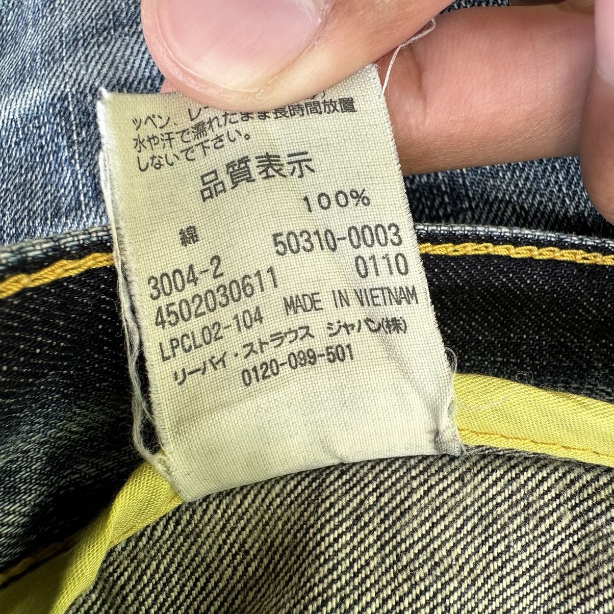 Japanese Brand Vintage Levi’s 503 Packable Distressed Faded Denim Jean Size US 36 / EU 52 - 9 Thumbnail