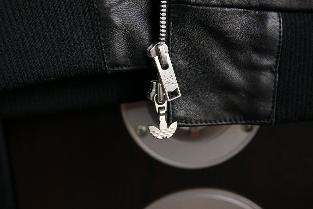Adidas × Mastermind Japan Mastermind Japan x Adidas firebird leather varsity jacket Size US M / EU 48-50 / 2 - 3 Thumbnail