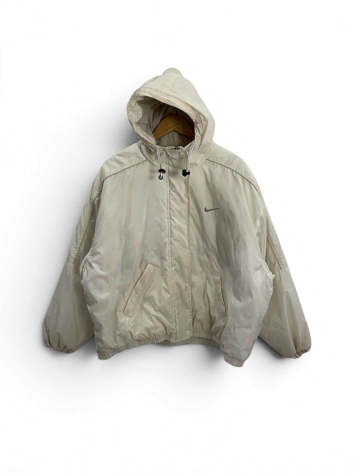 Nike Vintage 90s Nike Swoosh Big Logo Jacket Size US XL / EU 56 / 4 - 1 Thumbnail