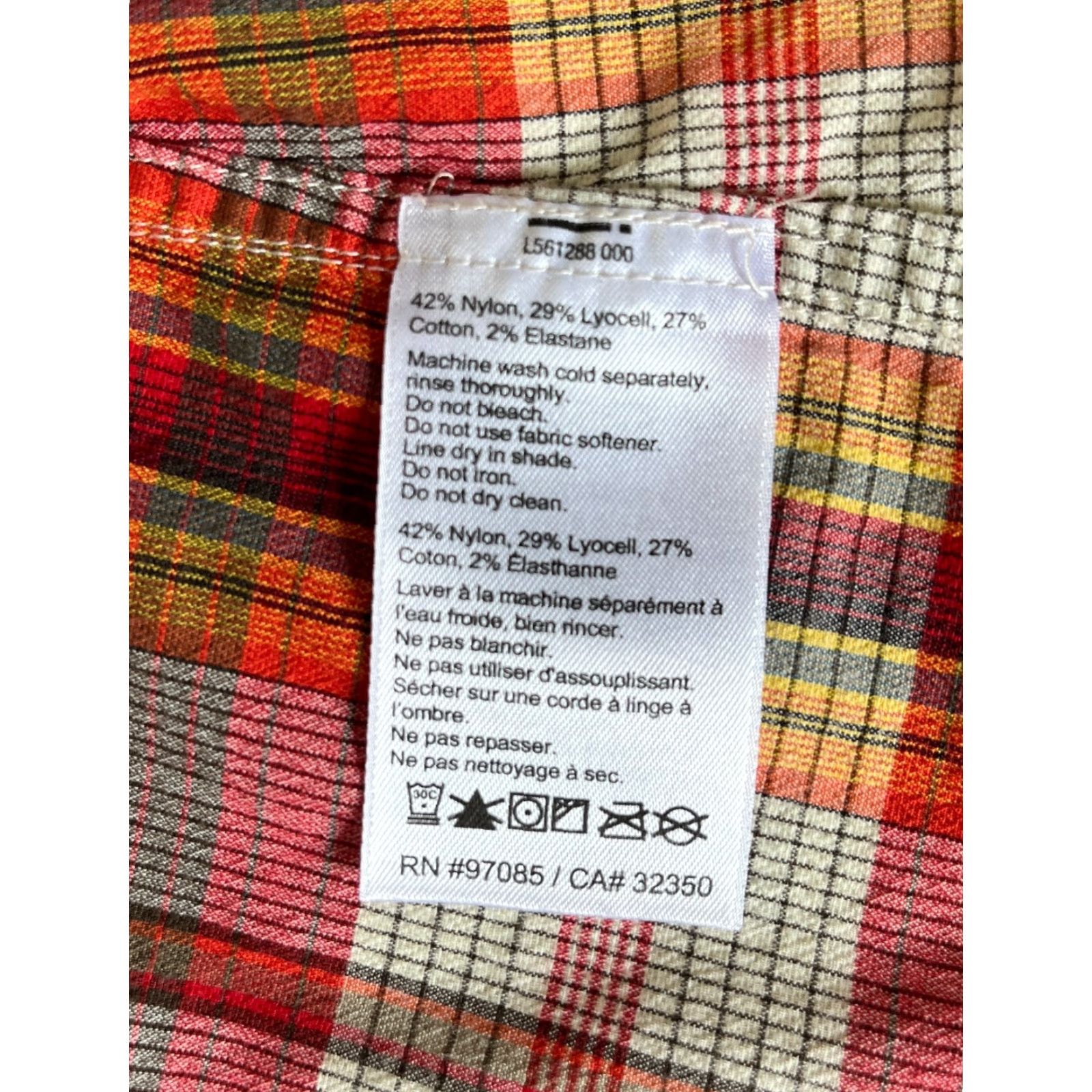 Outdoor Research Outdoor Research Women's Jolene Snap Front Shirt Plaid Red XS S Short Sleeve Short? (Original specifies Long Sleeve) Size S / US 4 / IT 40 - 7 Thumbnail