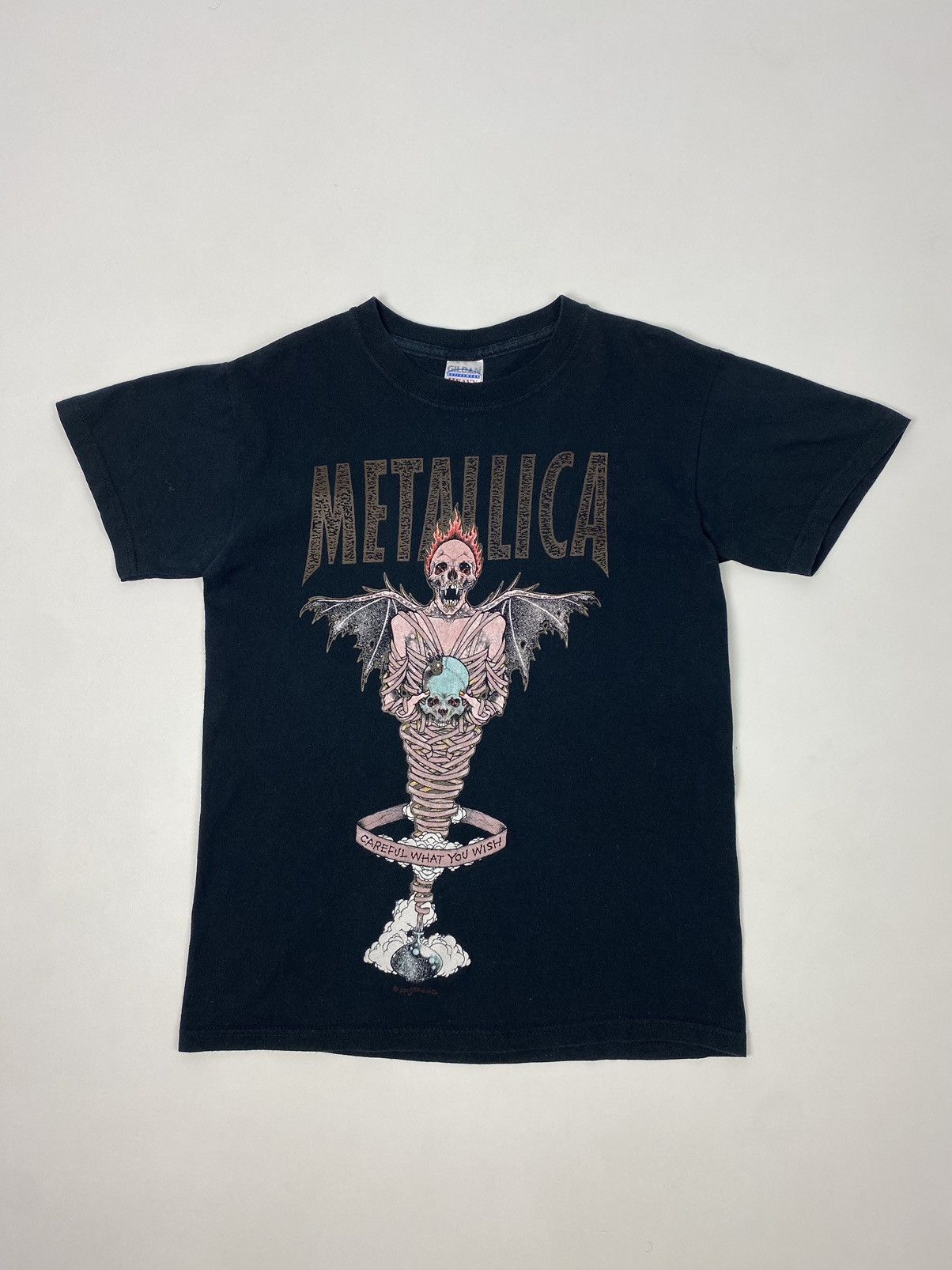 トップス LLICA PUSHEAD KING NOTHING 90s Metallica King Nothing