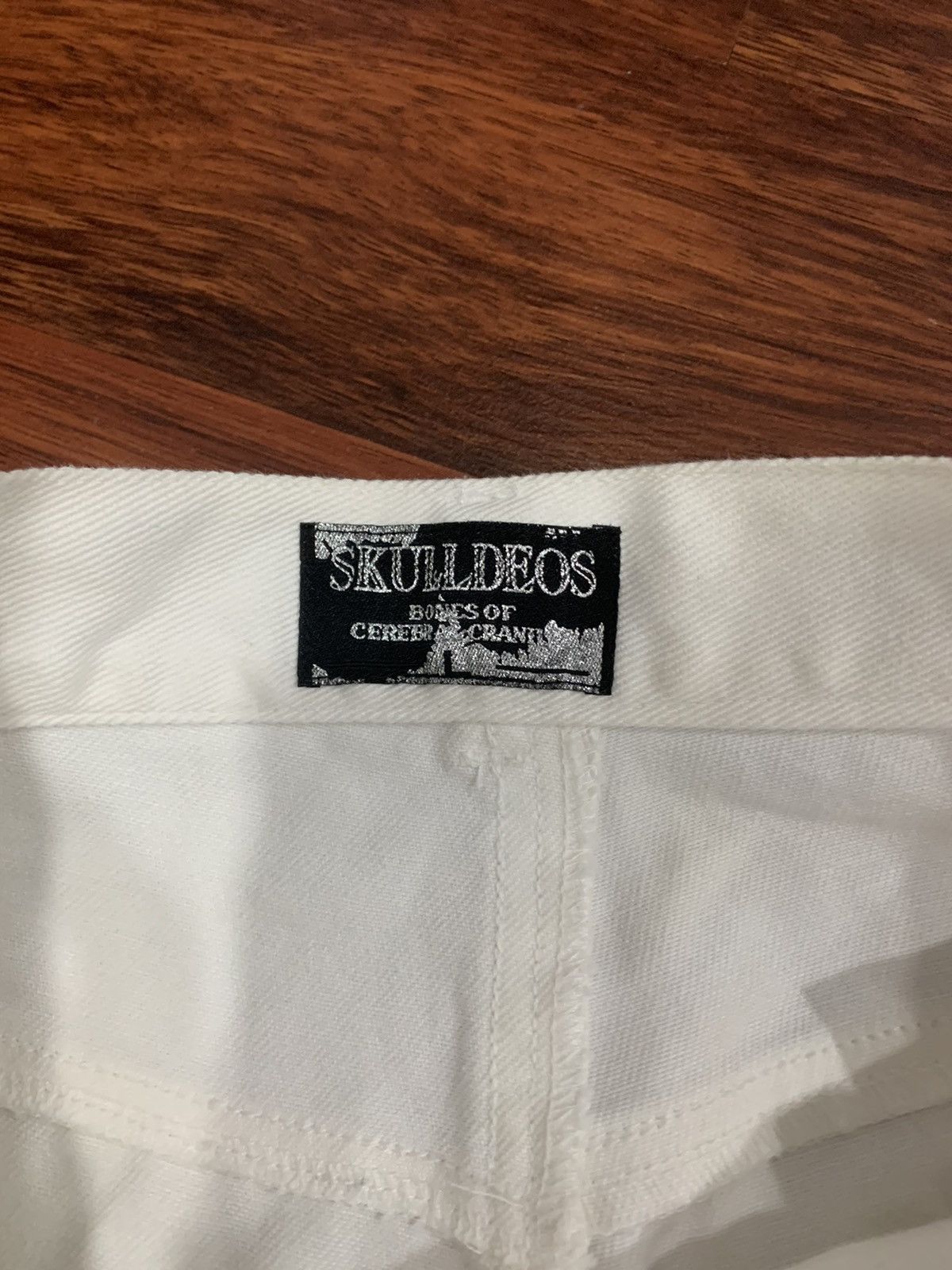 If Six Was Nine Skulldeos Jeans Pants Size US 31 - 12 Thumbnail