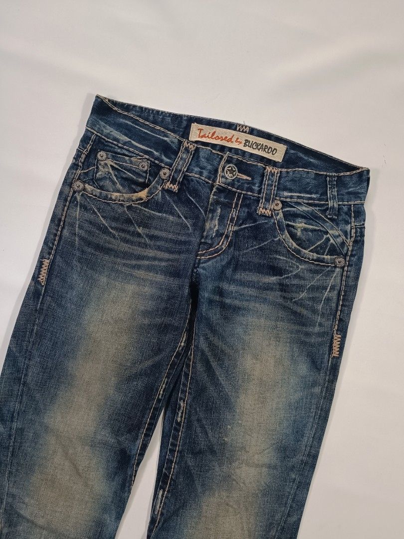 Beauty Beast × Hysteric Glamour × Japanese Brand 💥flare💥Japanese Denim bootcut Size US 33 - 3 Thumbnail