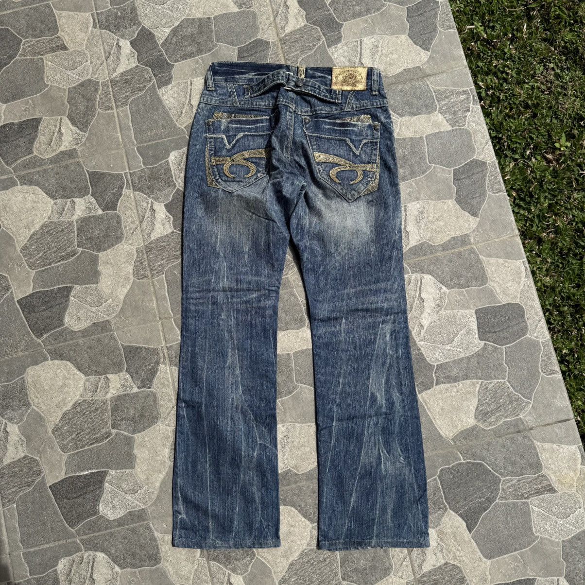 Japanese Brand Denim Flare Red Pepper Vintage Size US 31 - 1 Thumbnail