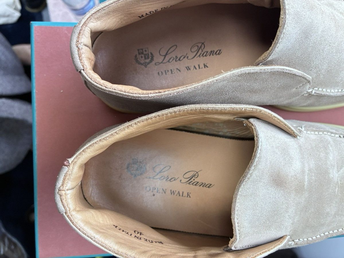Loro Piana Loro Piana beige open walk uk 6 eu 40 Size US 7 / EU 40 - 5 Thumbnail