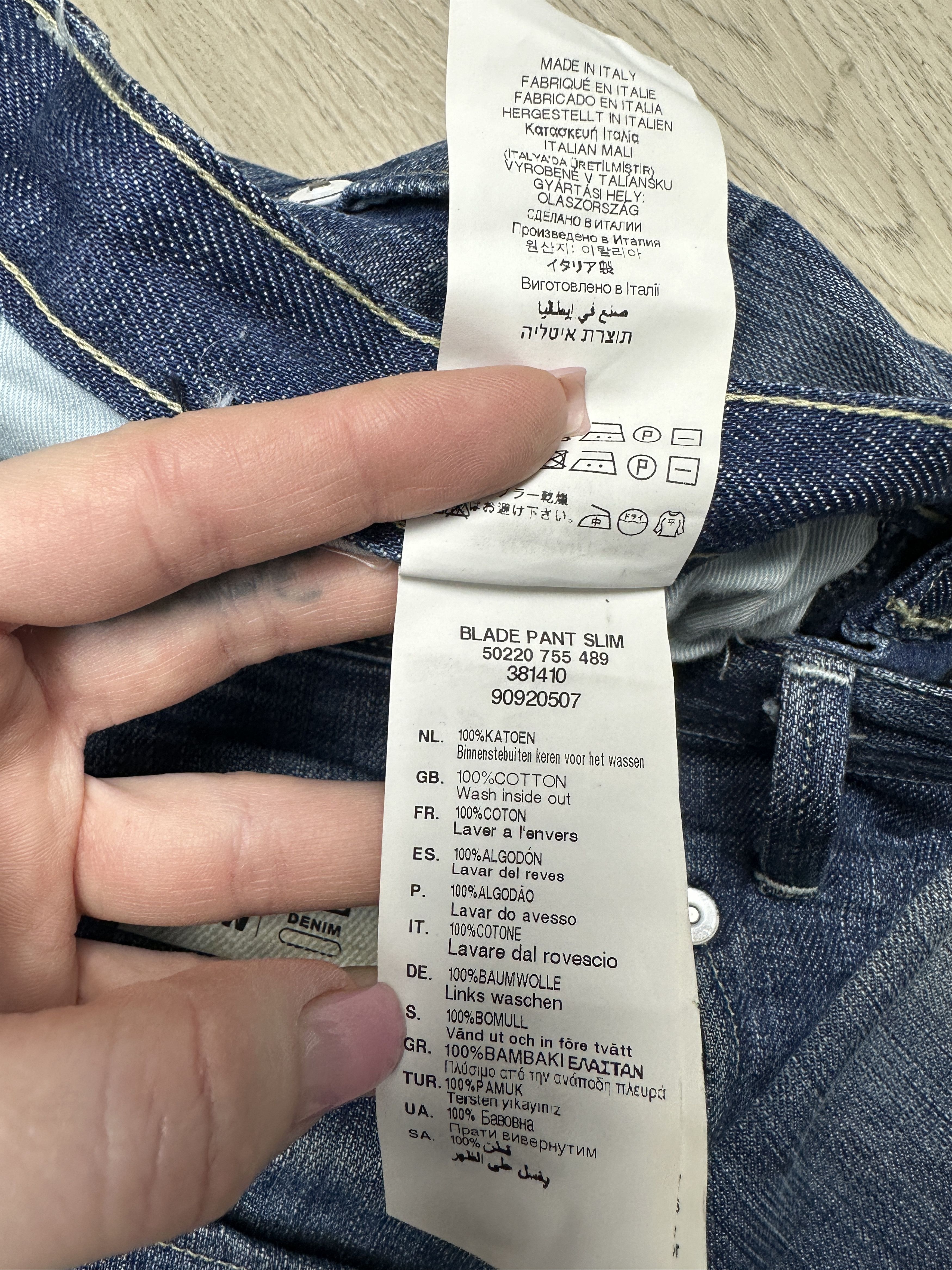 G-Star G Star Raw Blade Slim Mens Denim Pants Jeans Size US 31 - 5 Thumbnail