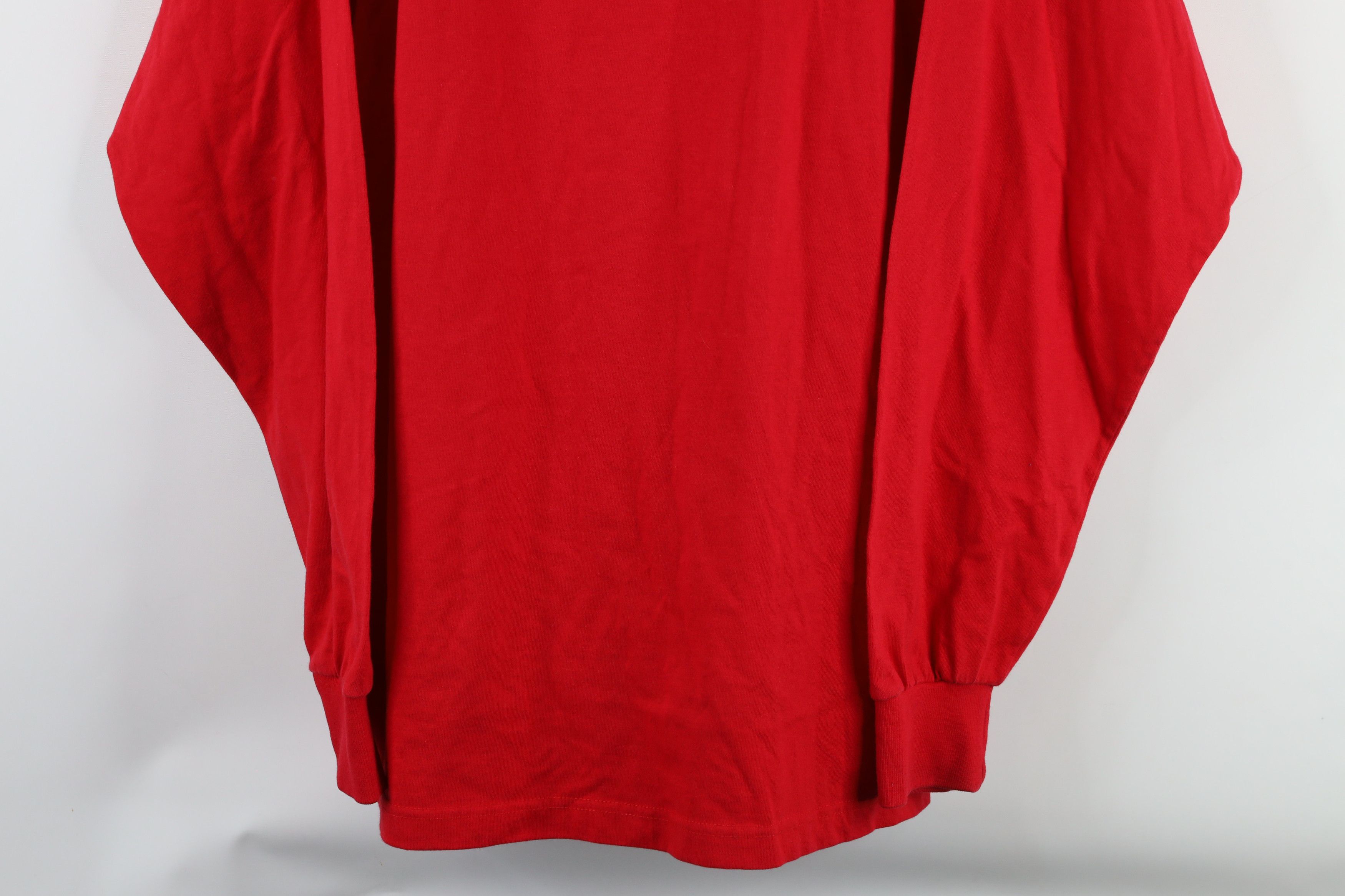 Vintage Vintage 90s Viper Car Mock Neck Long Sleeve T-Shirt Red Size US L / EU 52-54 / 3 - 3 Thumbnail