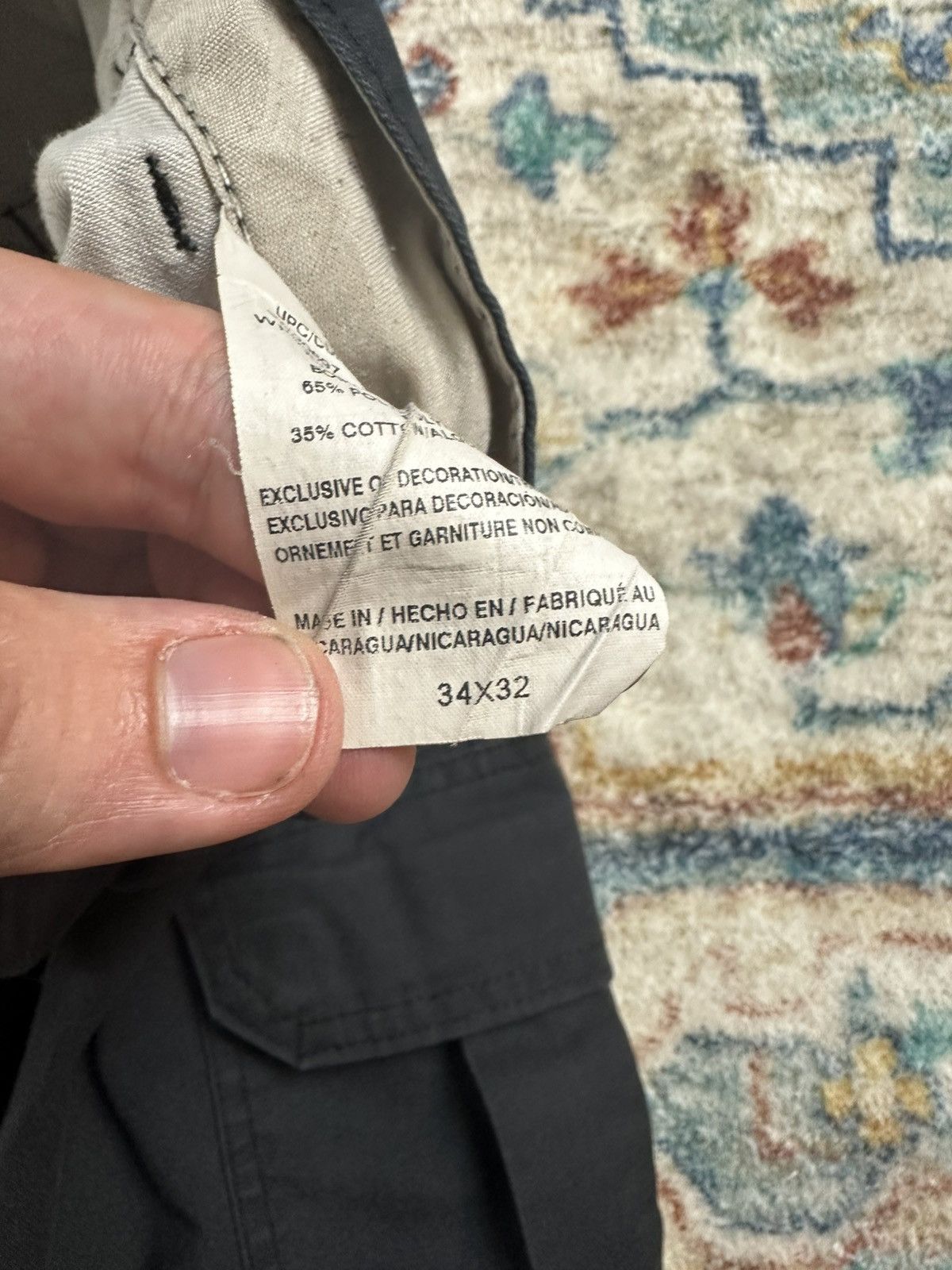 Dickies Dickies Black Straight Pants Size 35 Size US 35 - 4 Thumbnail