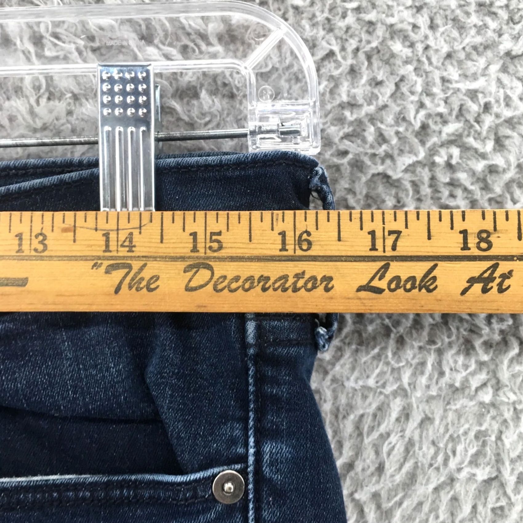 Banana Republic Banana Republic Skinny Jeans Womens 31 Blue Denim Mid Rise Zip Jeans Womens Size 31 Regular Blue Denim Bag Label 5-Pocket Classic Modern Size 24" / US 00 / IT 34 - 5 Thumbnail