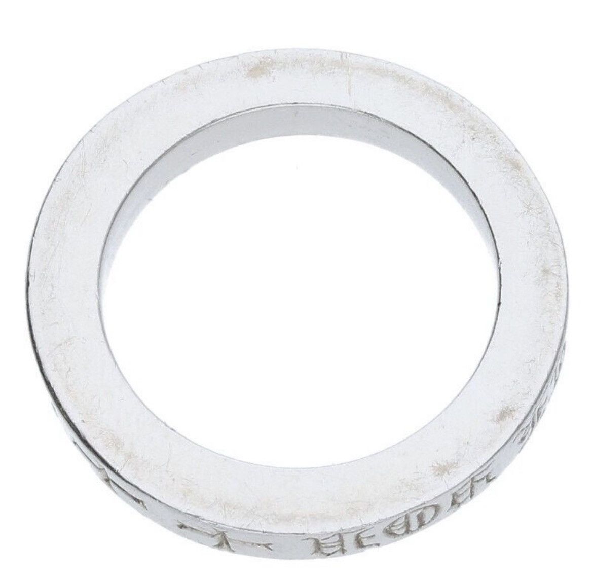 Chrome Hearts Chrome Hearts 18K 3mm Spacer White Gold Ring Size ONE SIZE - 4 Thumbnail