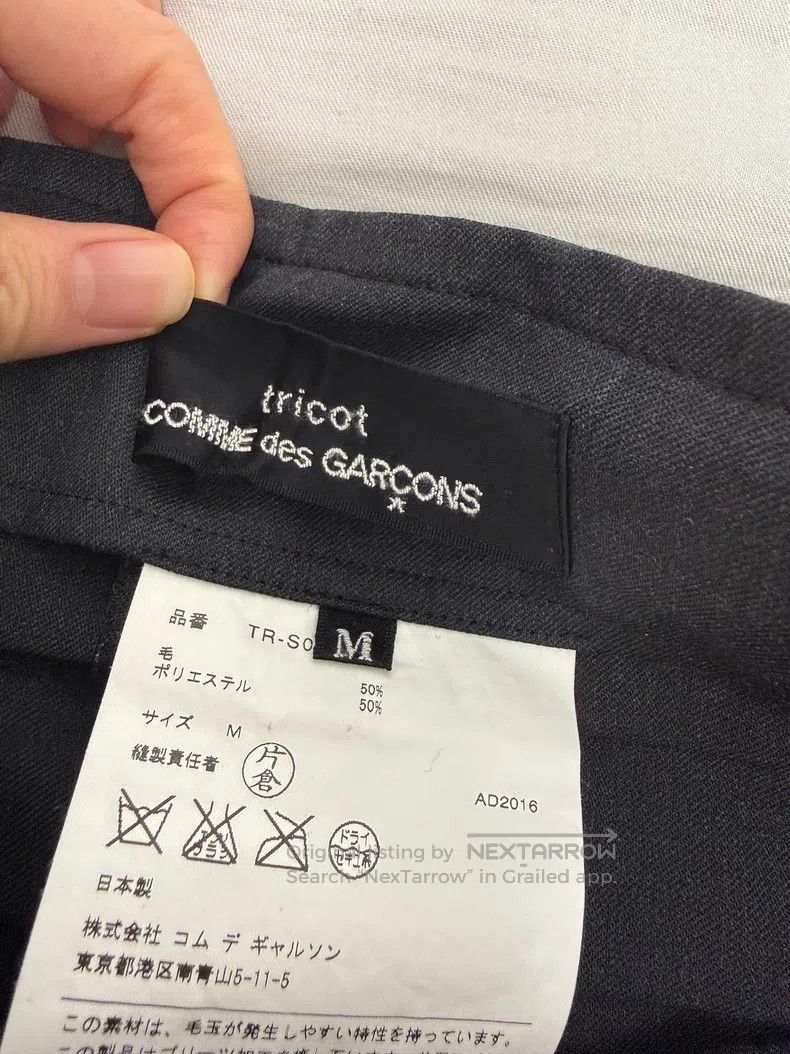Comme des Garcons Comme Des Garcons size M Asymmetrical pleated skirt Size 23" - 6 Thumbnail