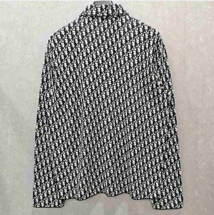 Dior Dior all-over print jacket shirt coat Size US L / EU 52-54 / 3 - 2 Thumbnail