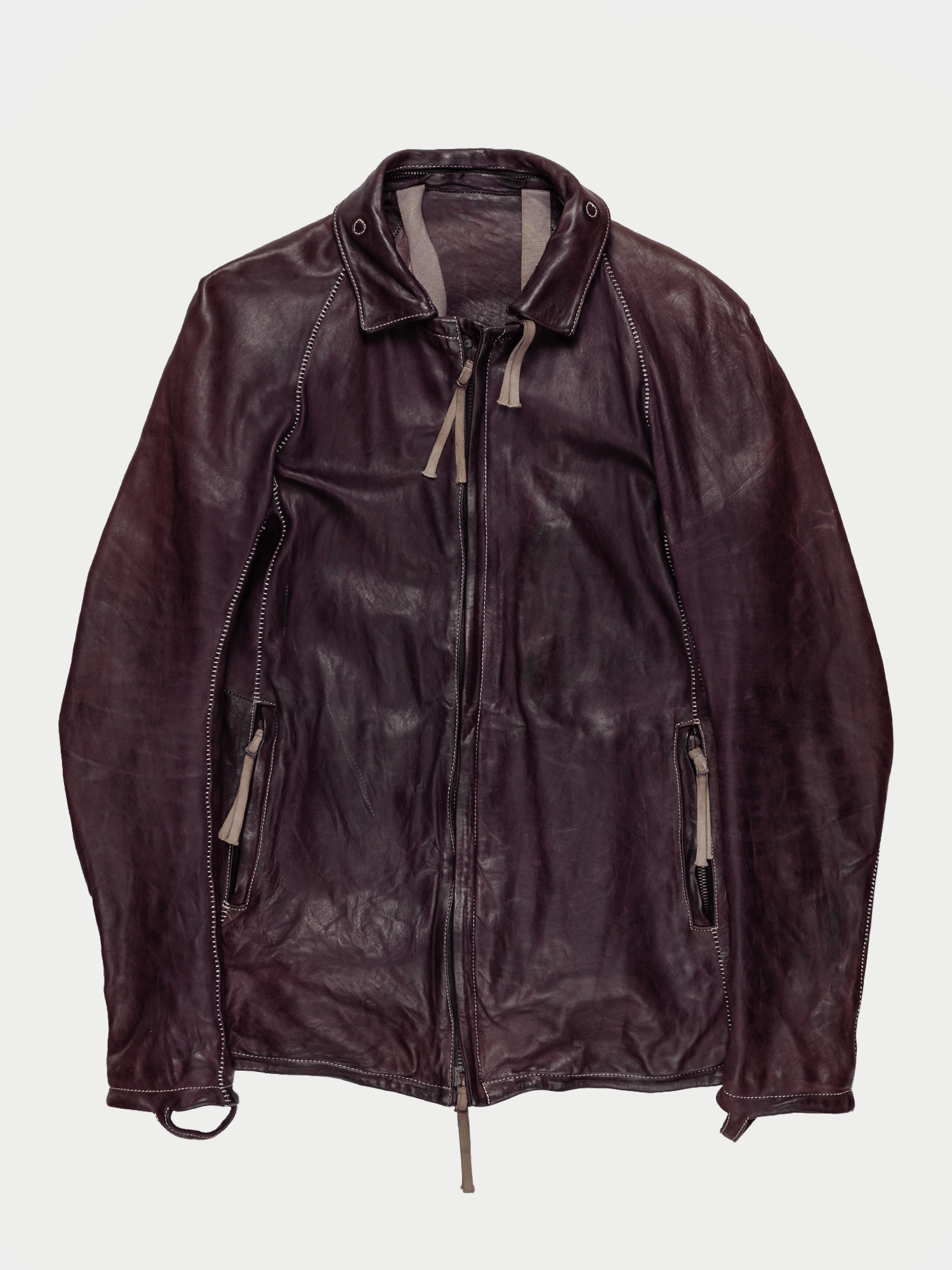 Boris Bidjan Saberi Horse Leather Jacket Size US L / EU 52-54 / 3 - 1 Thumbnail