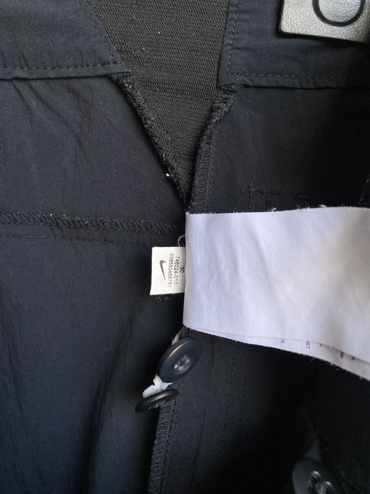 Japanese Brand × Nike Nike NSW Tech Woven Jogger Nylon Pants Black 2.0 Size US 33 - 14 Thumbnail