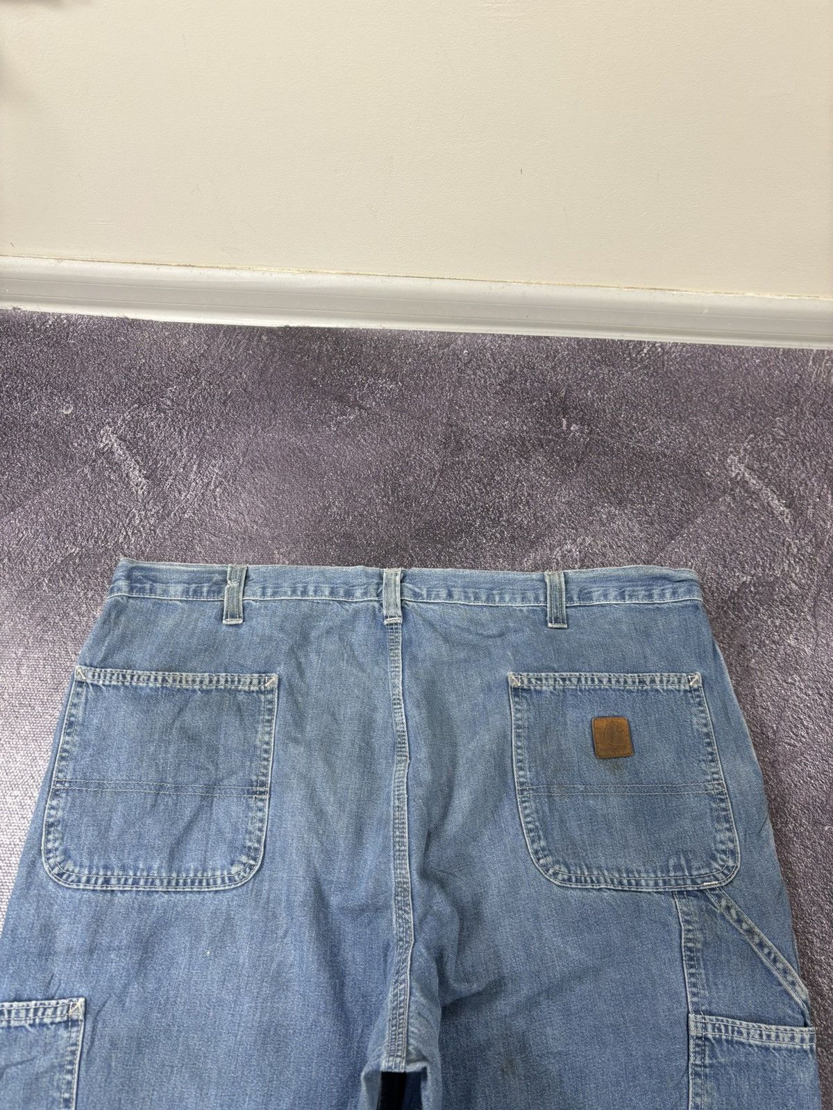 Carhartt Vintage Carhartt Blue USA Denim Dungaree Fit Baggy Jeans Size US 40 / EU 56 - 7 Thumbnail