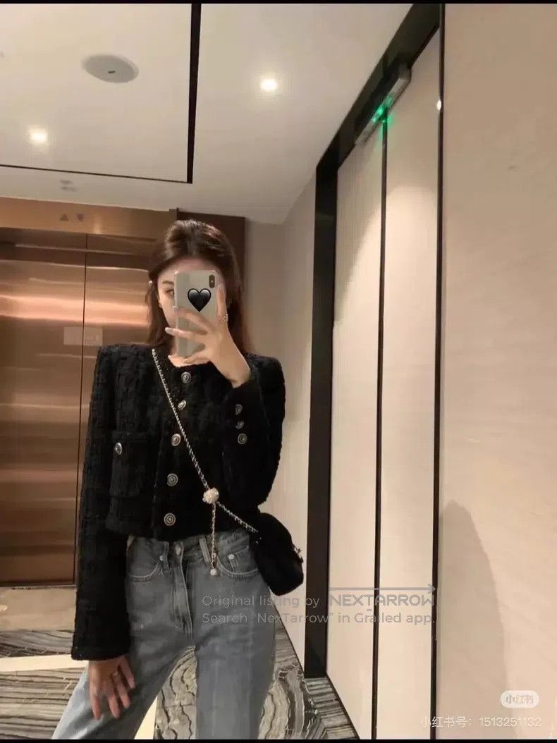 Chanel Chanel 20B autumn and winter preview series black tweed fi Size XS / US 0-2 / IT 36-38 - 9 Thumbnail