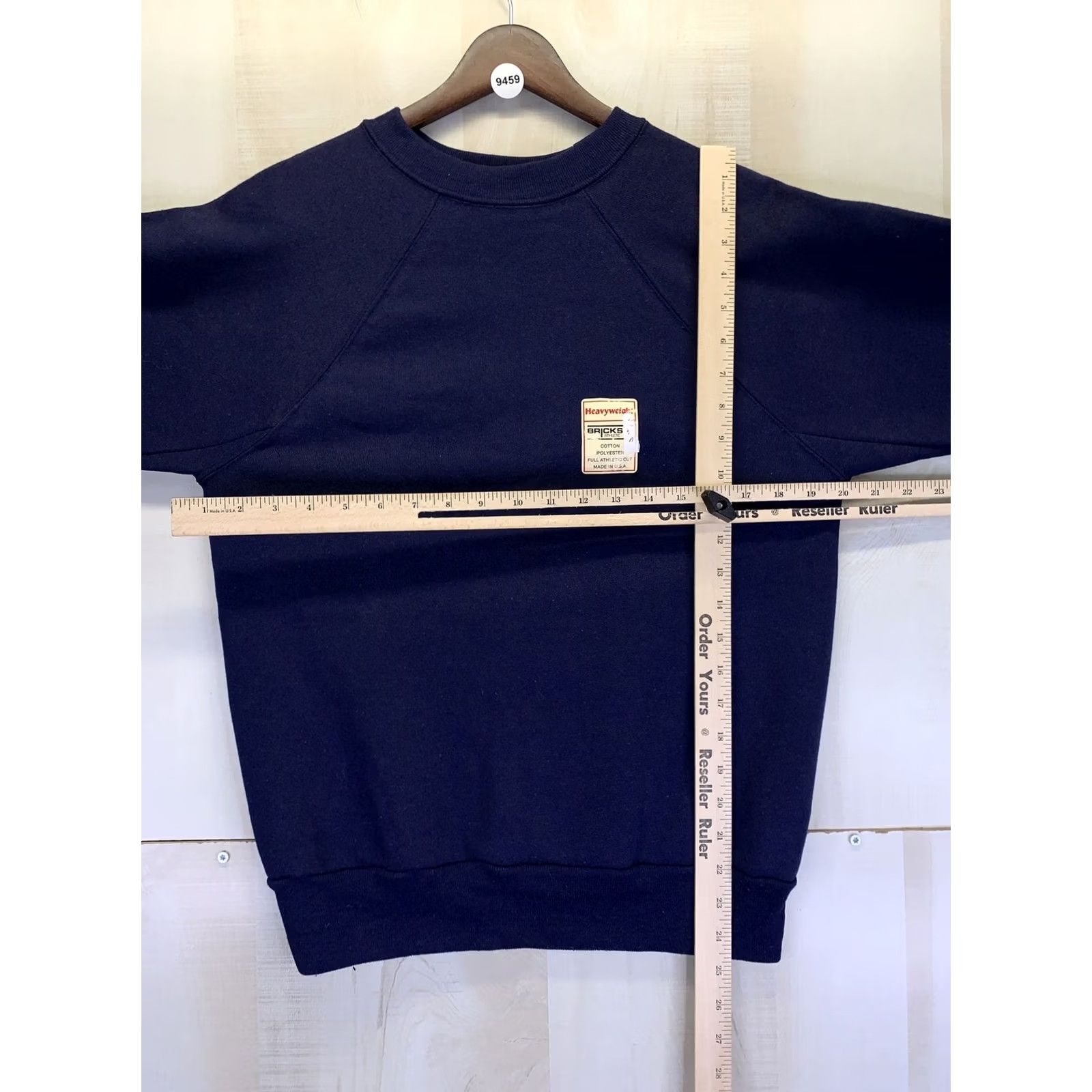 Vintage VINTAGE Bricks Athletic Blue Sweatshirt Unisex Adults Medium NWD-9459 Size M / US 6-8 / IT 42-44 - 4 Thumbnail