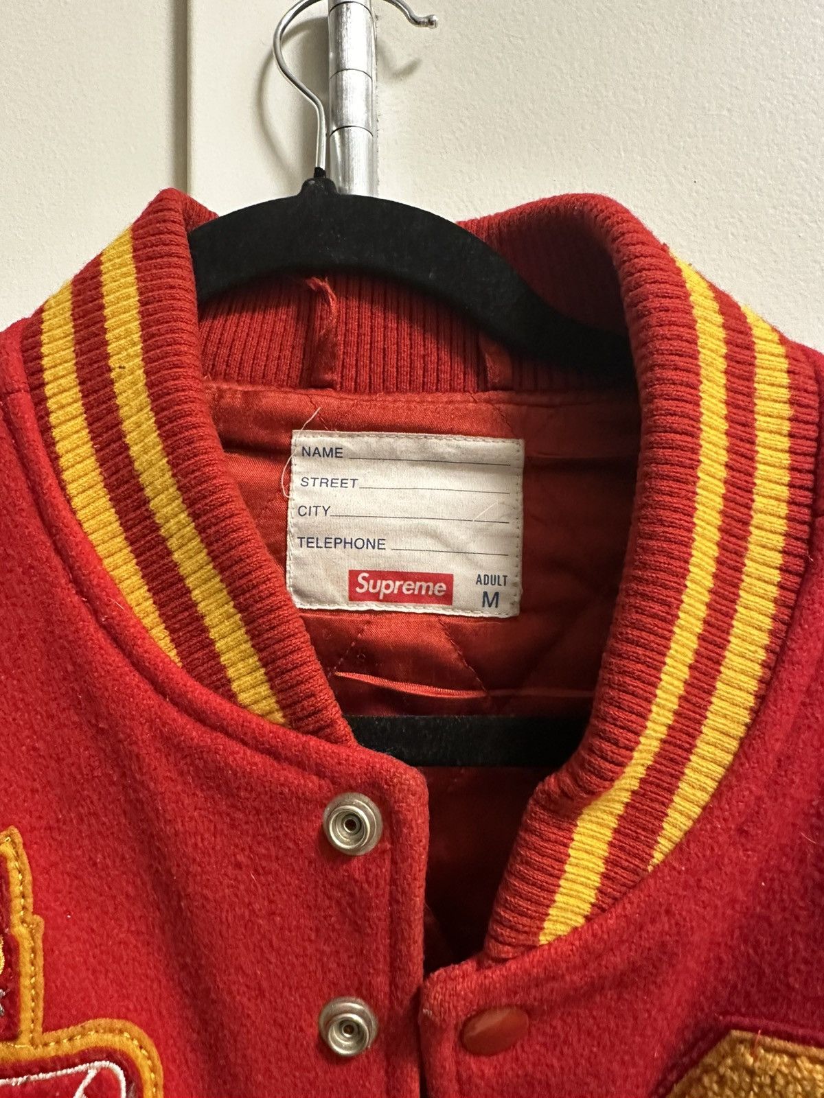 Supreme Supreme Team Varsity Jacket Size US M / EU 48-50 / 2 - 6 Thumbnail