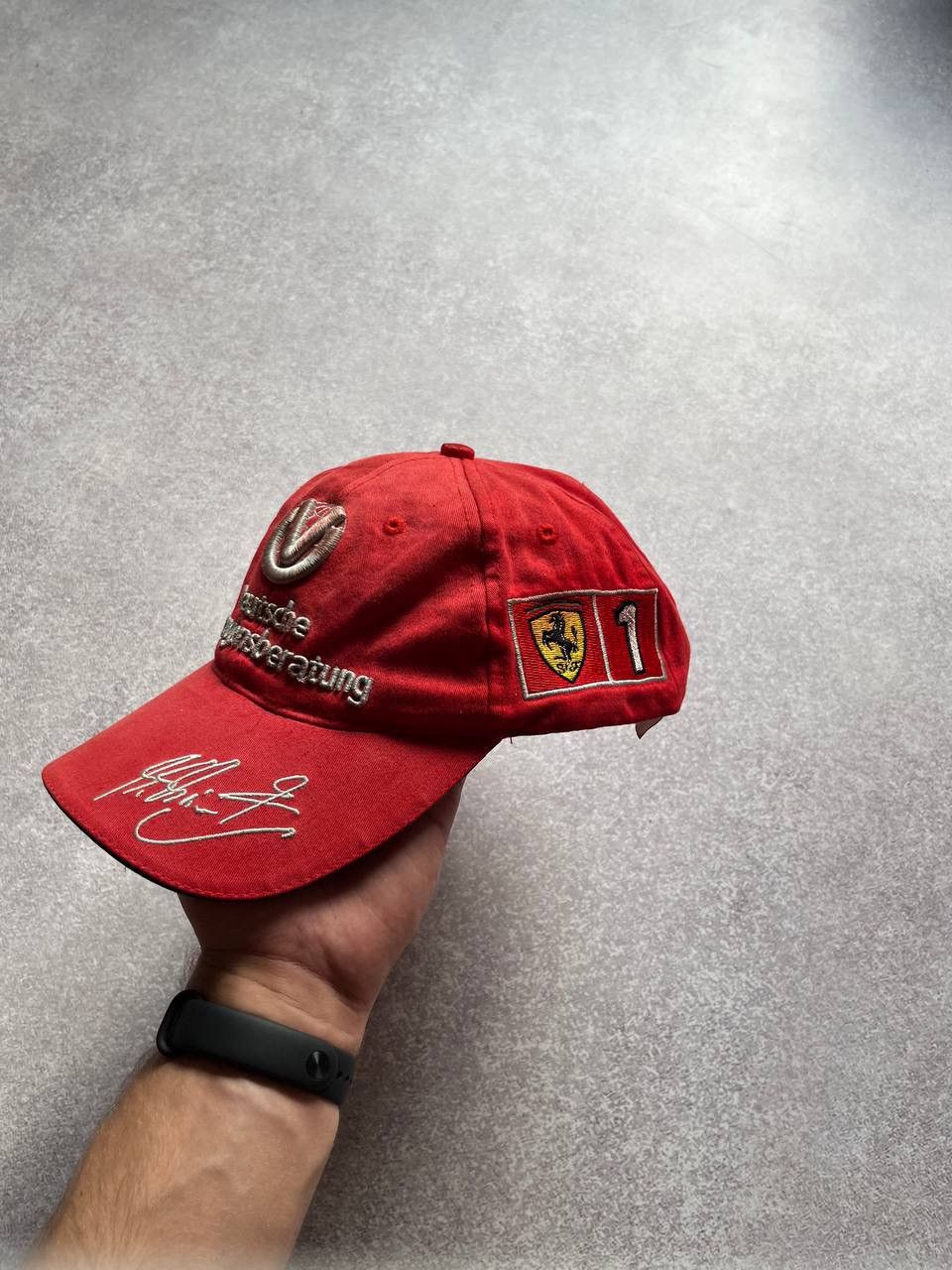 Vintage Vintage F-1 Schumacher Racing Y2K Cap Size ONE SIZE - 2 Thumbnail