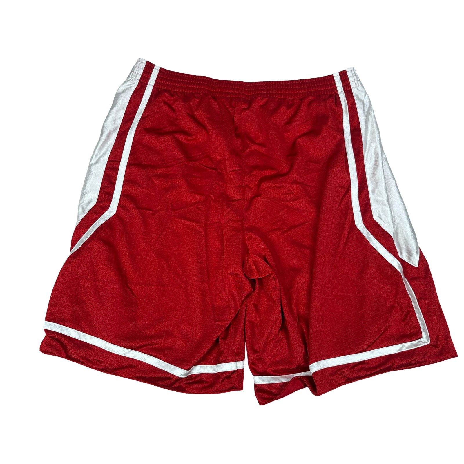 Nike VTG Nike Basketball Shorts Men 2XL Red Swoosh Dazzle Trim Size US 40 / EU 56 - 2 Thumbnail
