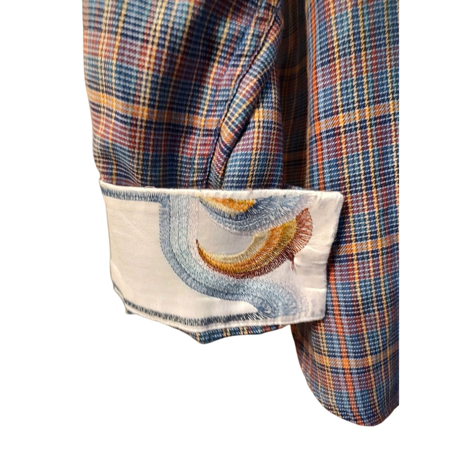 Robert Graham ROBERT GRAHAM Button down shirt Flip Cuff Multi X-Large EUC Size US XL / EU 56 / 4 - 5 Thumbnail