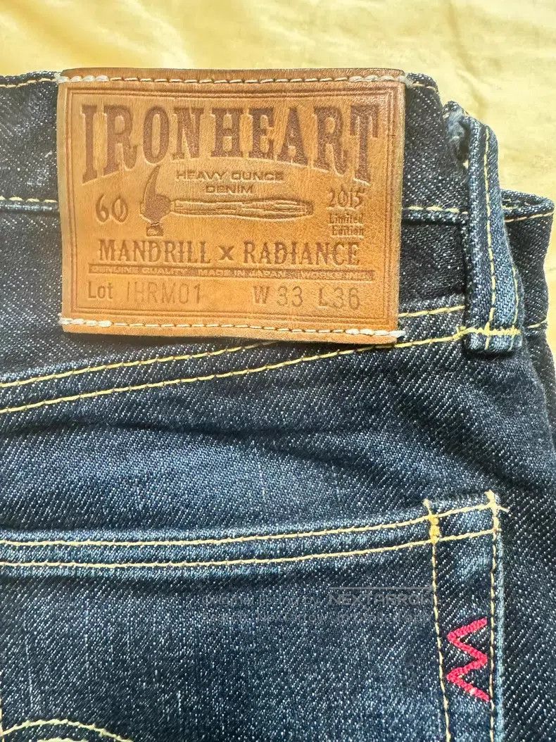 Iron Heart Iron Heart Red-eared jeans Size US 30 / EU 46 - 2 Thumbnail
