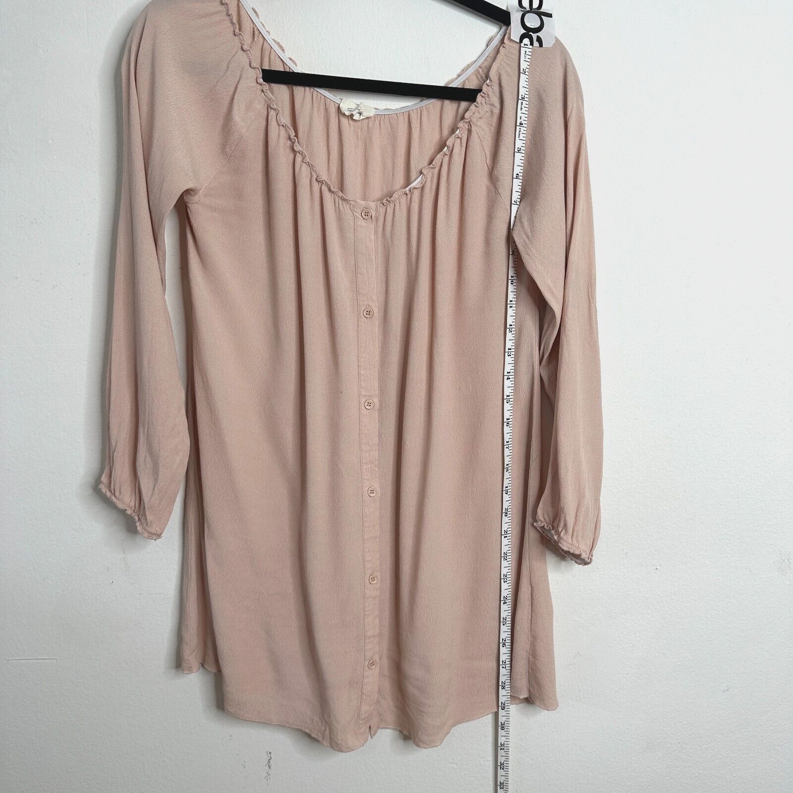 Other American Vintage Blush Off Shoulder Button Blouse Top Small Size S / US 4 / IT 40 - 8 Thumbnail