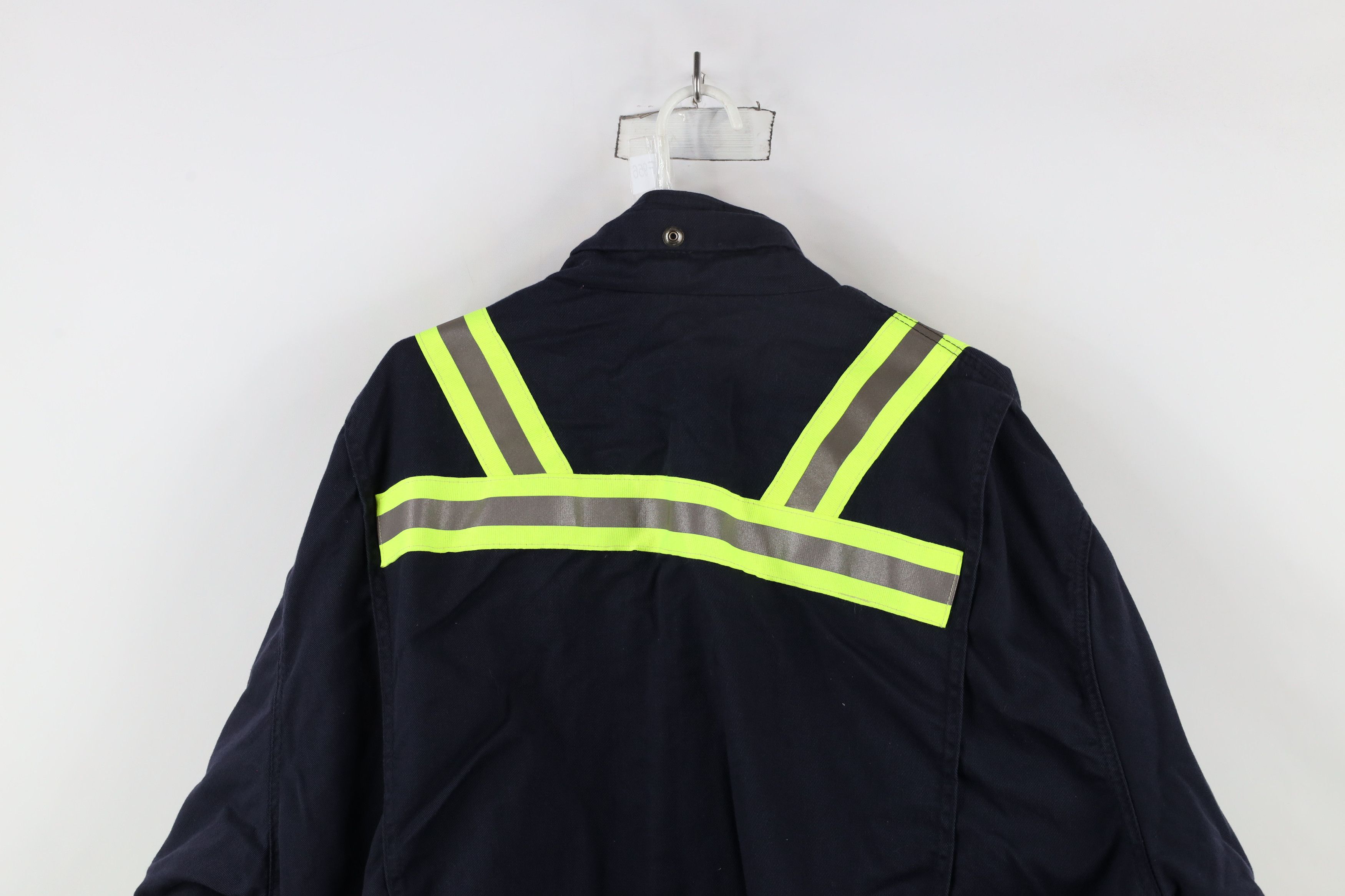 Vintage Bulwark FR Reflective Flame Fire Resistant Bomber Jacket Size US XXL / EU 58 / 5 - 17 Thumbnail