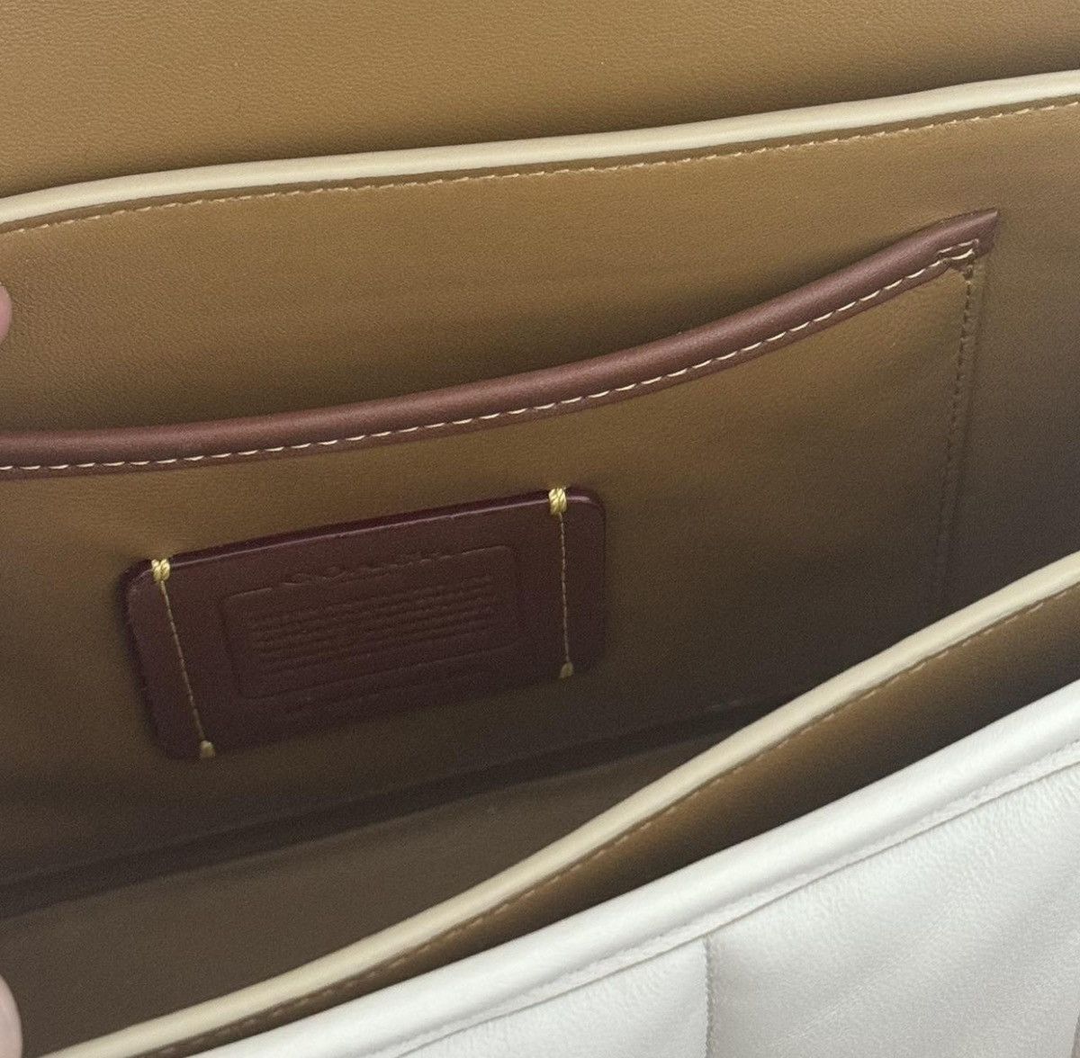 Coach Coach Pillow Tabby Shoulder Bag 26 – Chalk White Size ONE SIZE - 6 Thumbnail