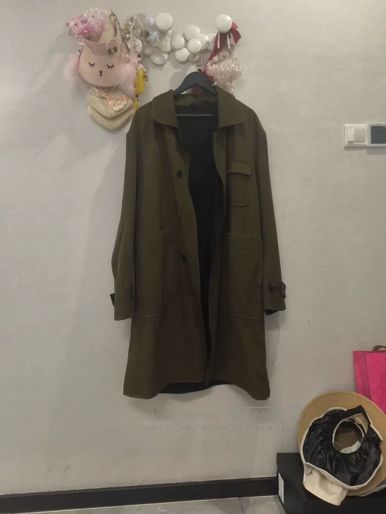 Ann Demeulemeester Ann Demeulemeester Autumn/Winter Two-Sided Wearable Coat, Size L / US 10 / IT 46 - 1 Thumbnail