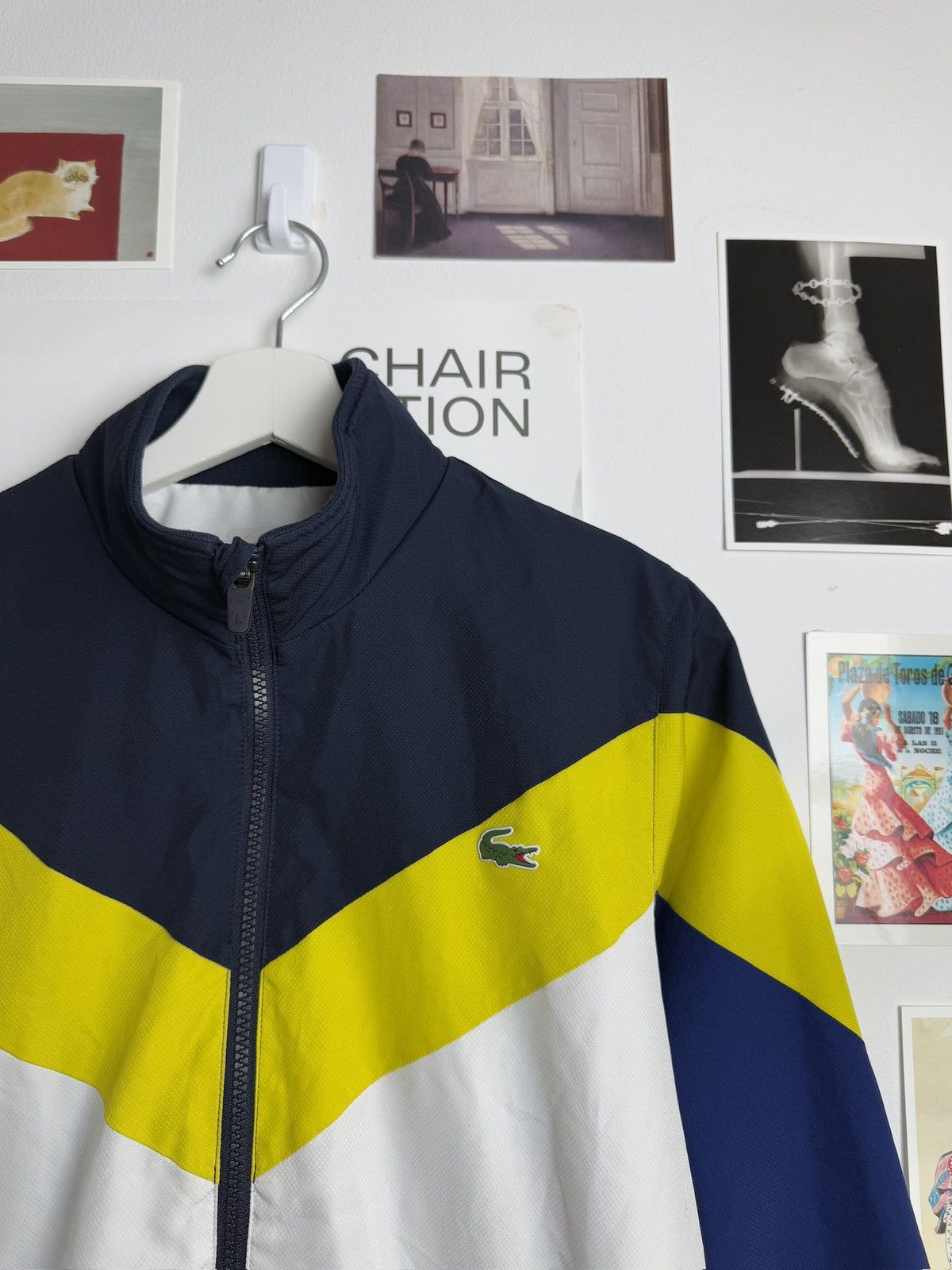 Designer × Lacoste Lacoste Sport zip tracktop sweatshirt S drill tennis designer Size US S / EU 44-46 / 1 - 3 Thumbnail