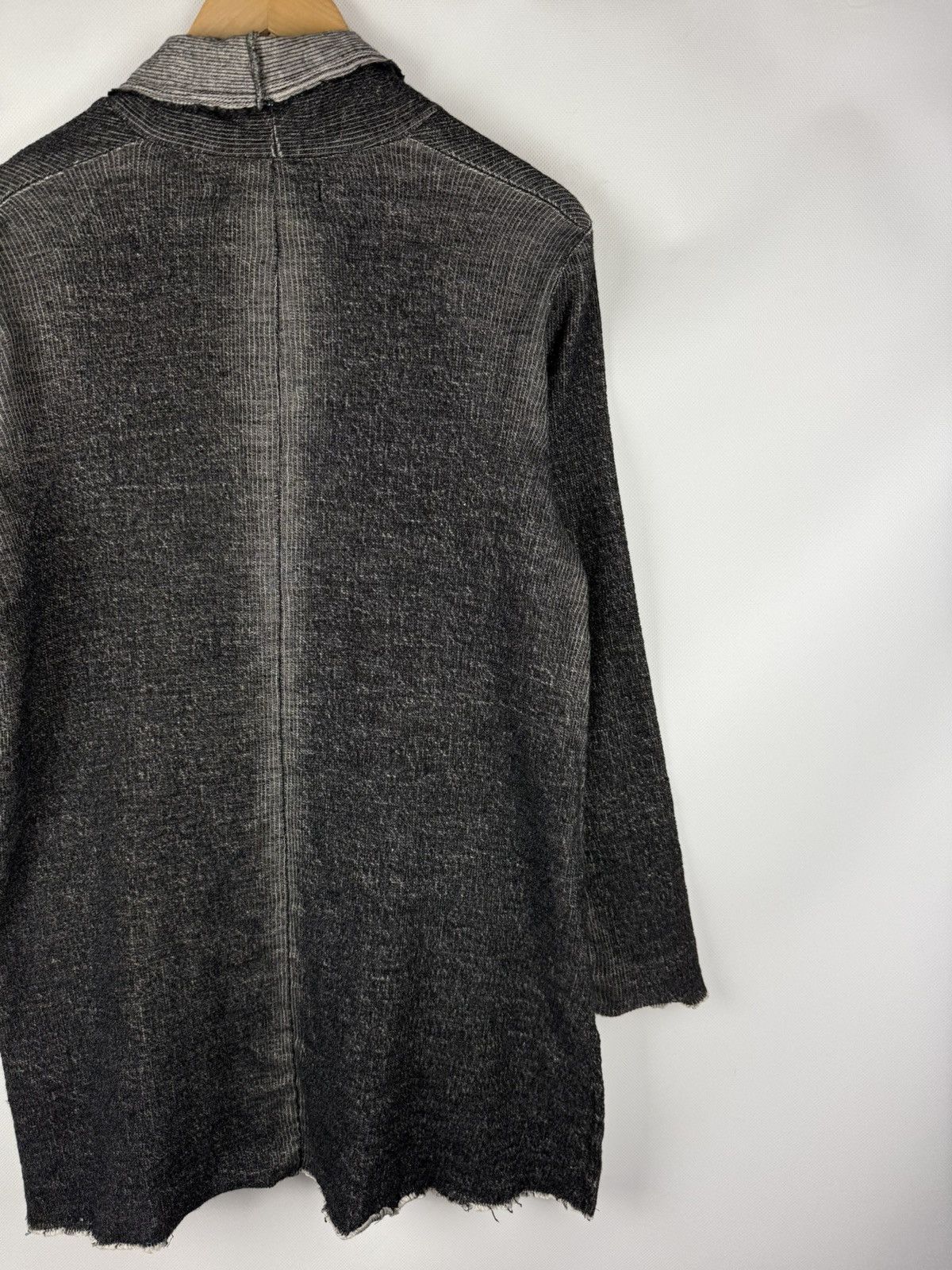 Transit Transit Par-Such Avant-Garde Linen Blend Cardigan Jacket Size M / US 6-8 / IT 42-44 - 14 Thumbnail