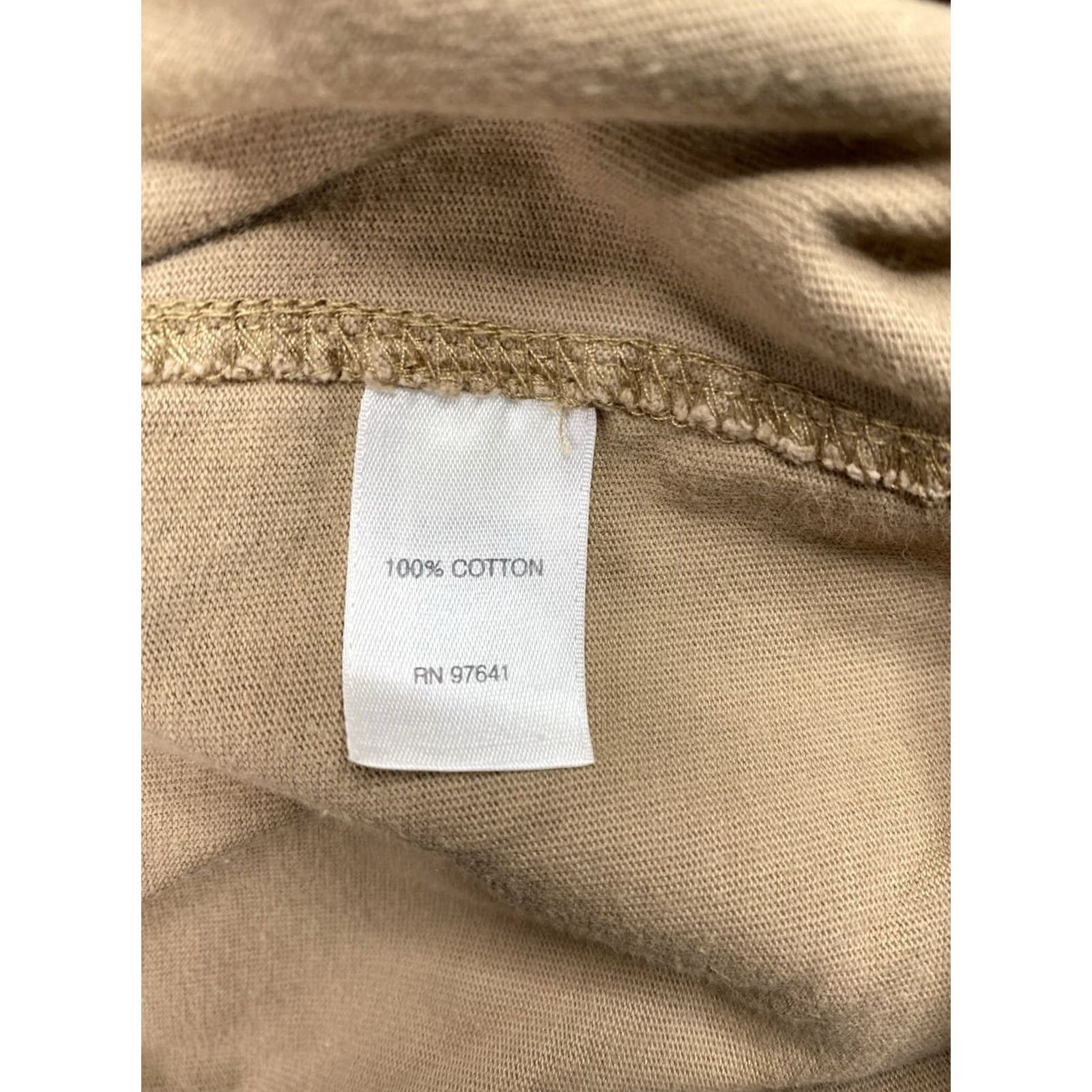 J. Jill J. Jill Pull On Shorts Womens XL Petite Tan Elastic Waist Cargo Pockets Knit Bermuda Beach Walking Summer 90s Mens Womens Size 40" / US 18 - 6 Thumbnail