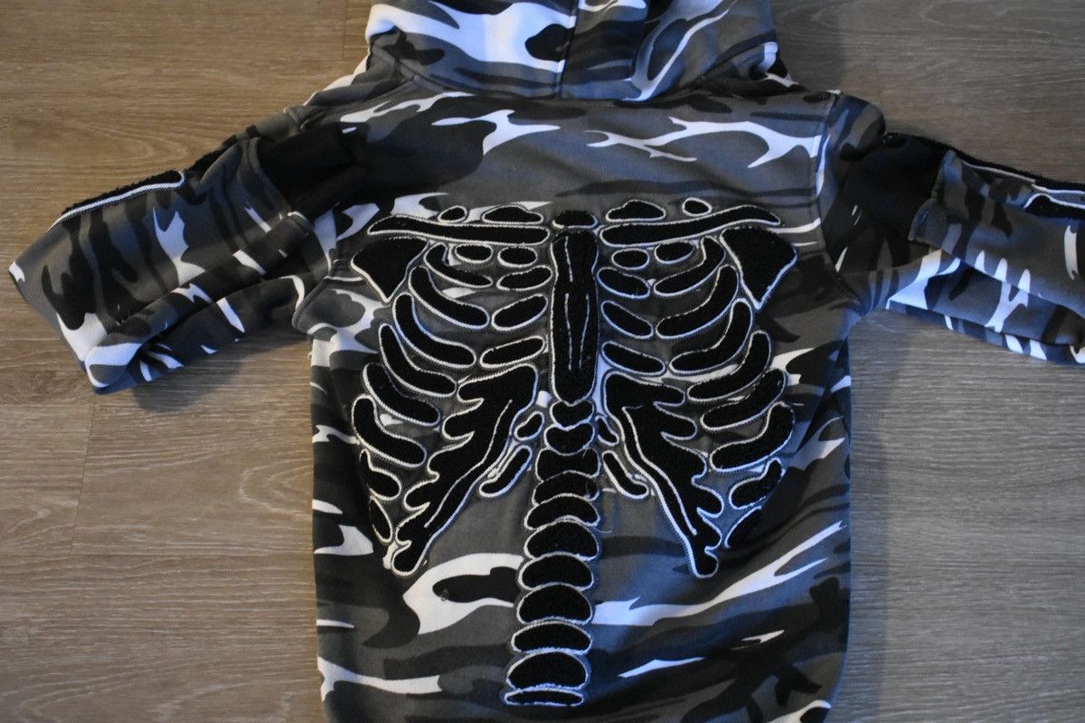 Other Skull Design, Focused Zip Up Hoodie Size US XS / EU 42 / 0 - 7 Thumbnail