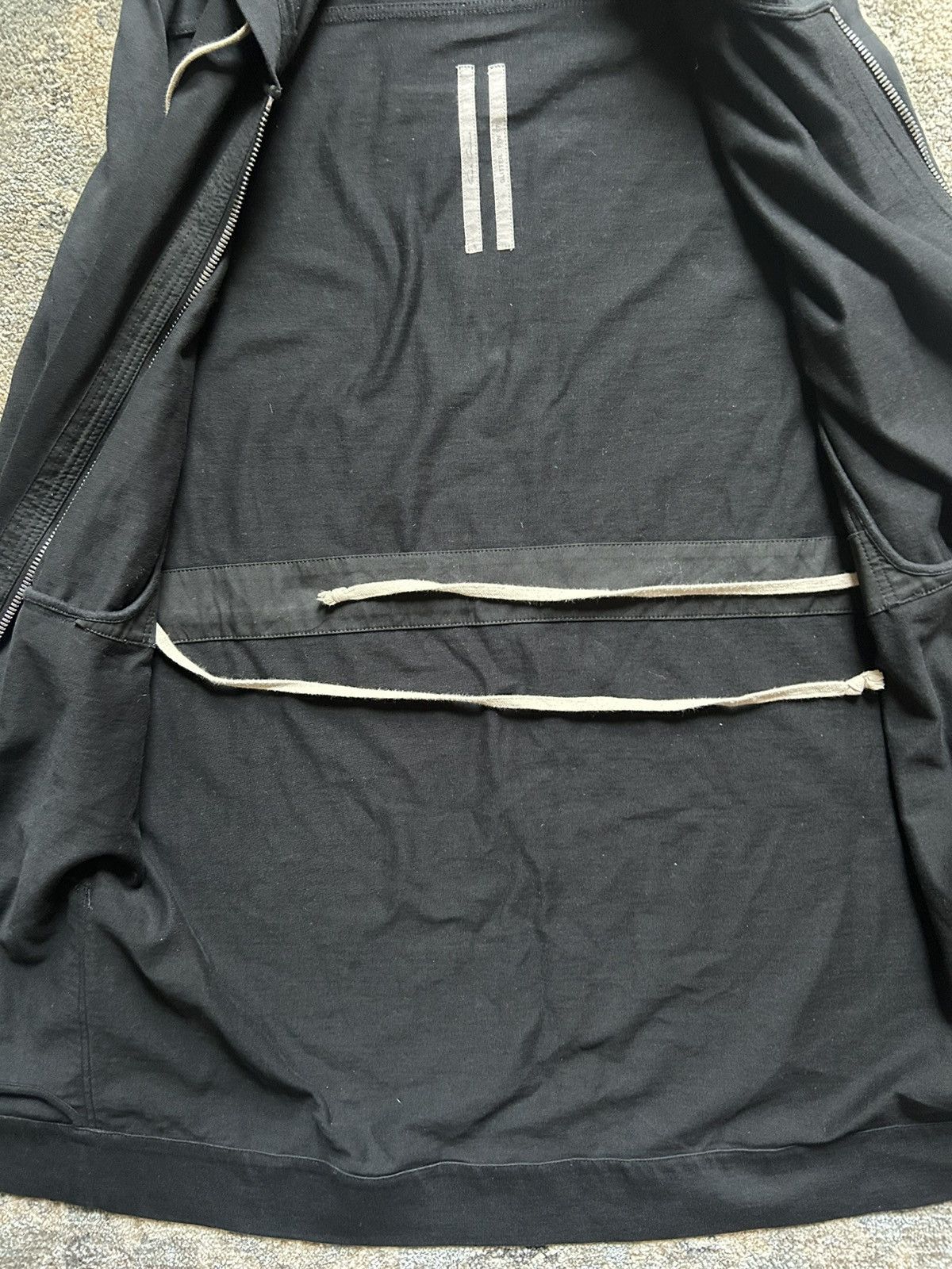 Rick Owens Rick Owens FW17 Glitter Drawstrings Hoodie Size US S / EU 44-46 / 1 - 5 Thumbnail