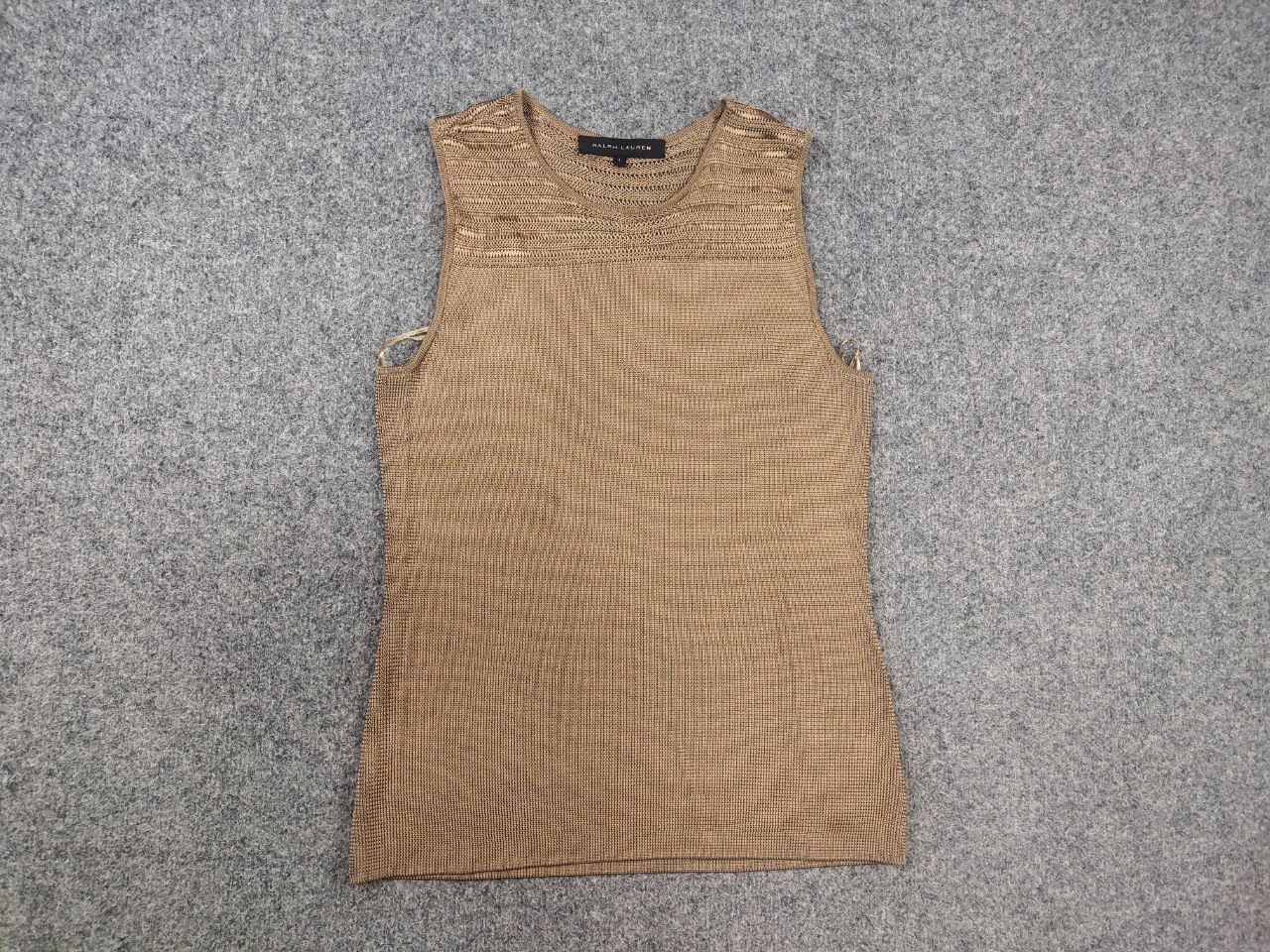 Ralph Lauren Ralph Lauren Black Label Knit Slinky Tight Sleeveless Soft Size L / US 10 / IT 46 - 6 Thumbnail