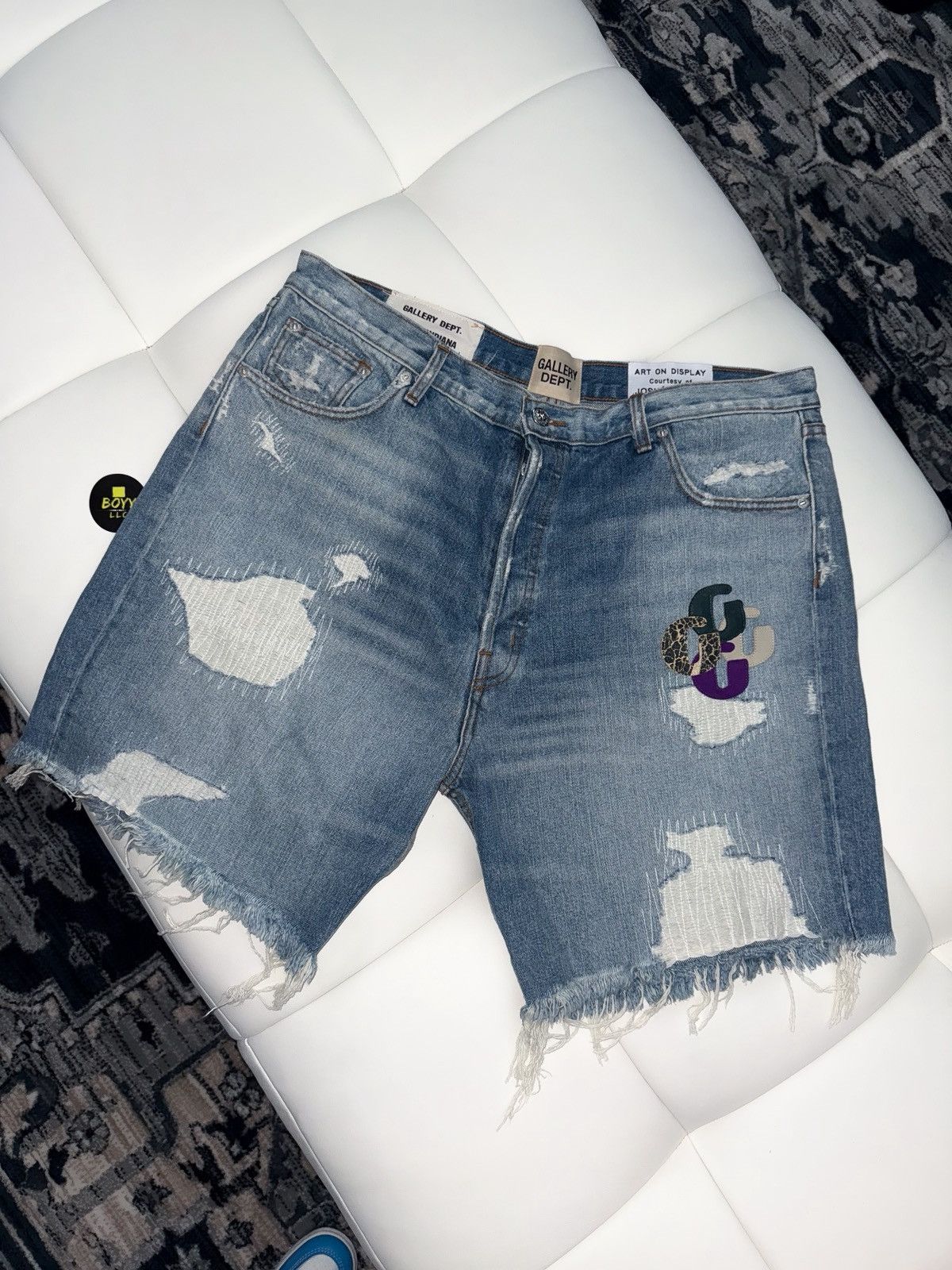 Gallery Dept. Gallery dept g patch Indiana shorts Size US 38 / EU 54 - 2 Thumbnail
